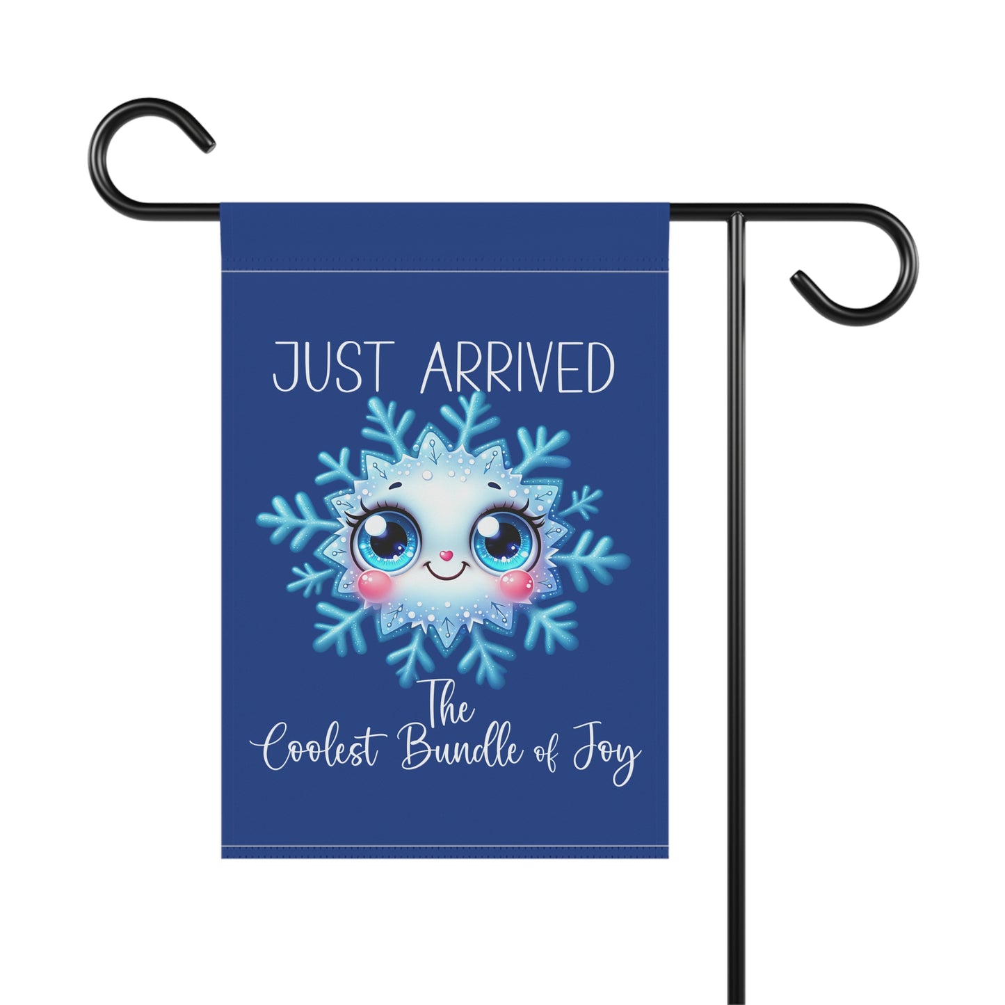 Garden Flag - Baby - Just Arrived...The Coolest Bundle of Joy (01a)