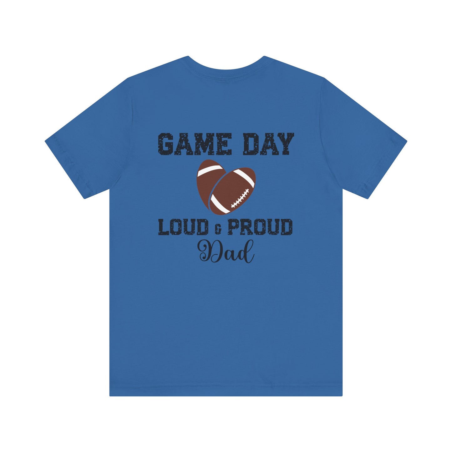 T-shirt - Football - Loud & Proud Dad (01a)