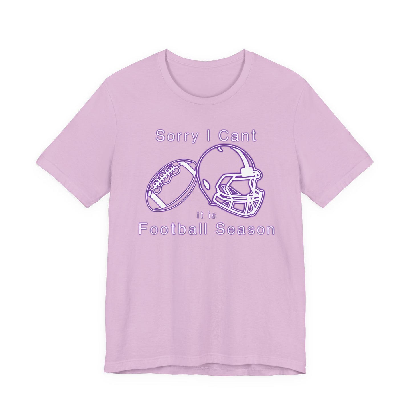 T-shirt - Football - Sorry I Cant (01c)