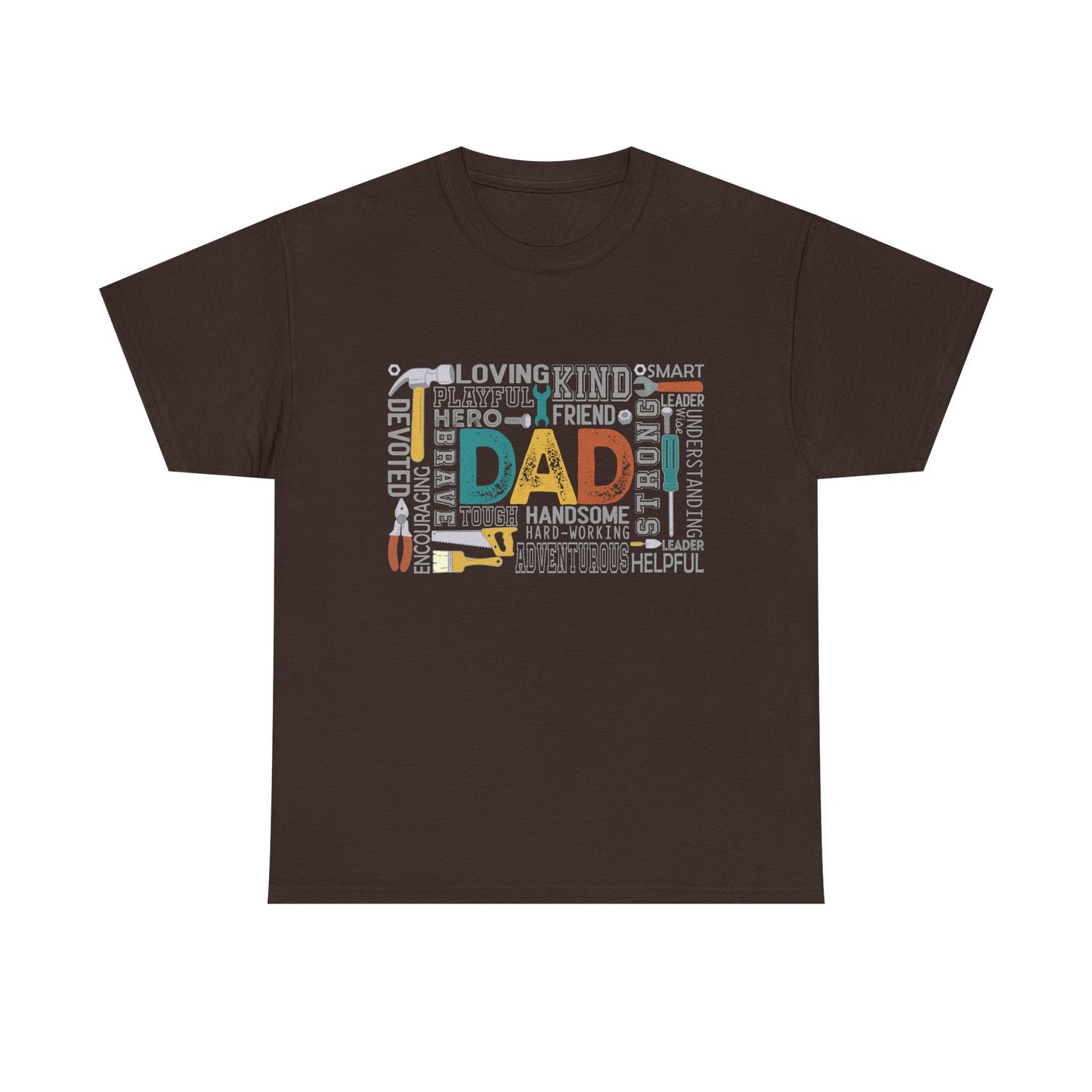 T-Shirt - Dad - Handyman Dad (1) - Light Writing