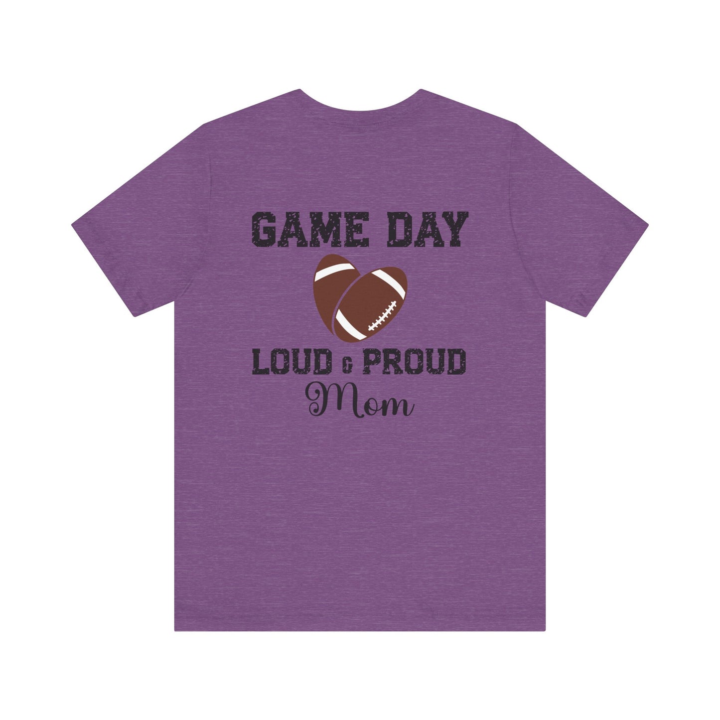 T-shirt - Football - Loud & Proud Mom (01a)