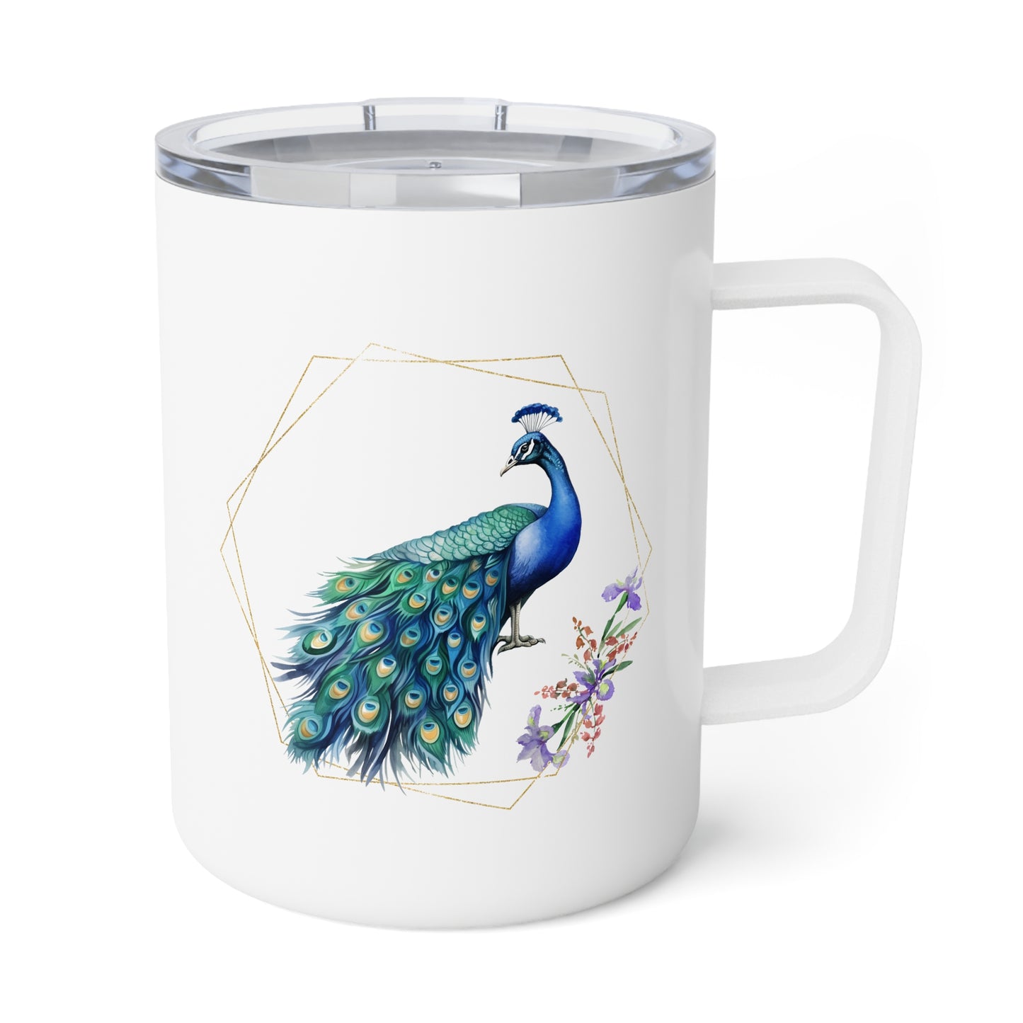 Insulated Mug - Animal - Peacock (2)