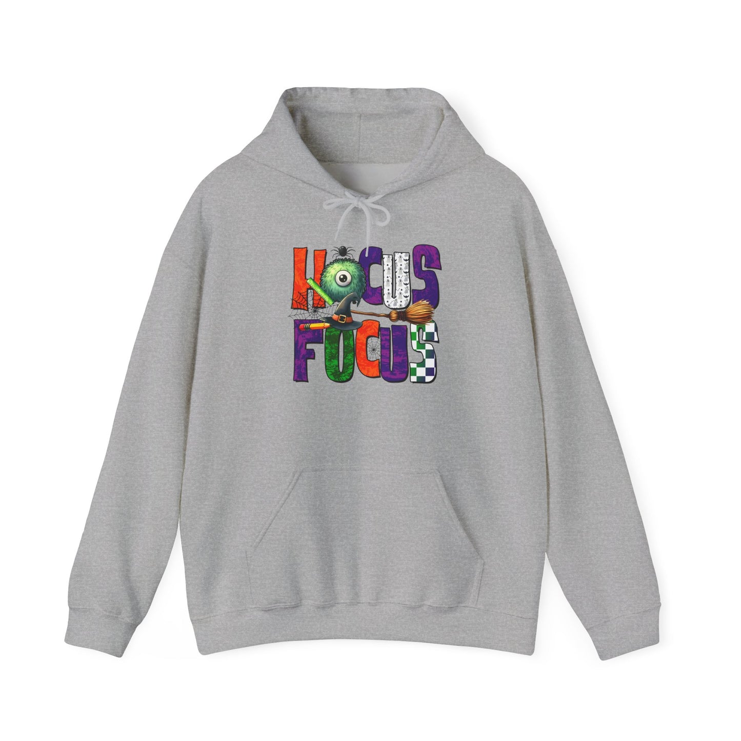 Heavy Blend Hoodie - Teacher/Halloween - Hocus Focus (01a)