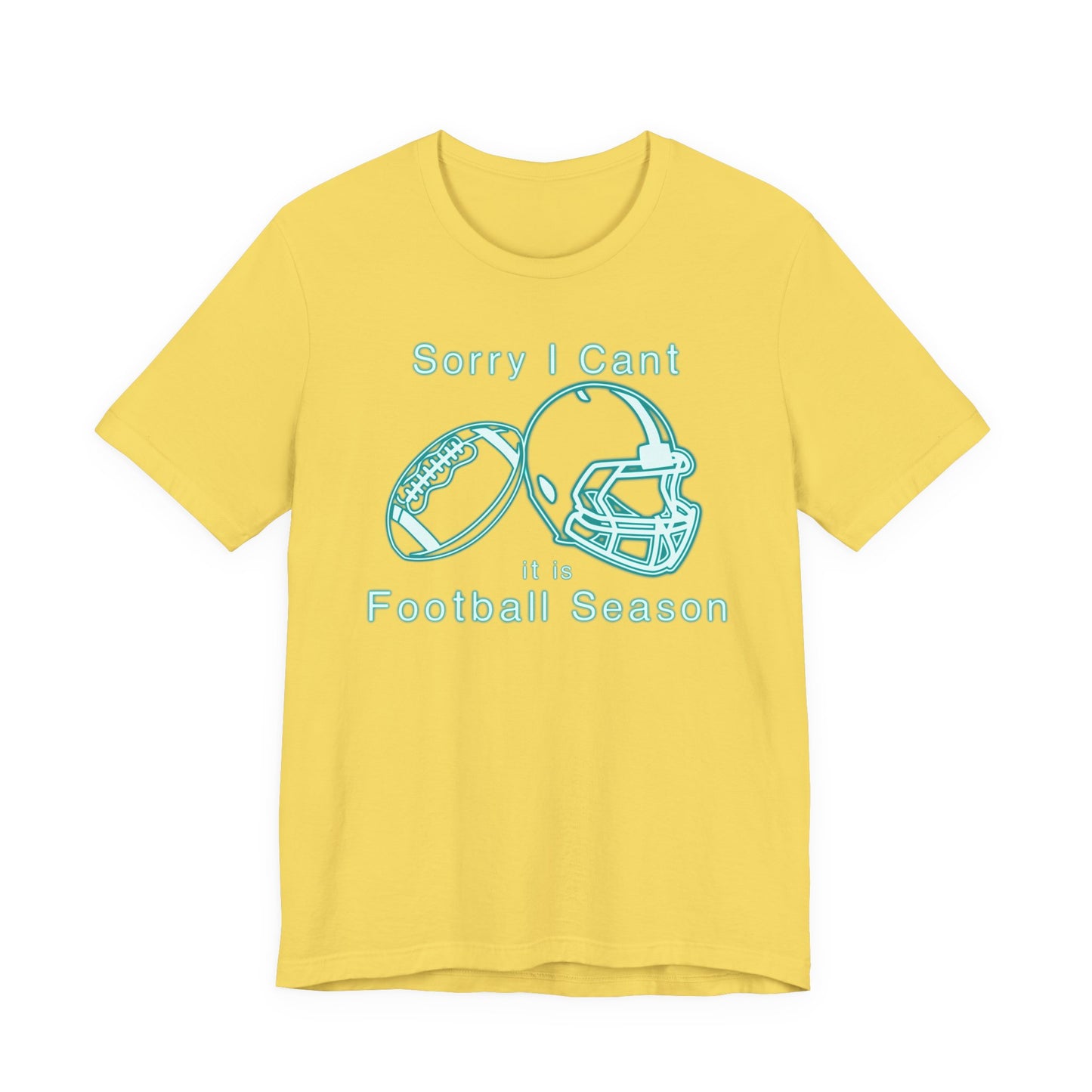 T-shirt - Football - Sorry I Cant (01b)