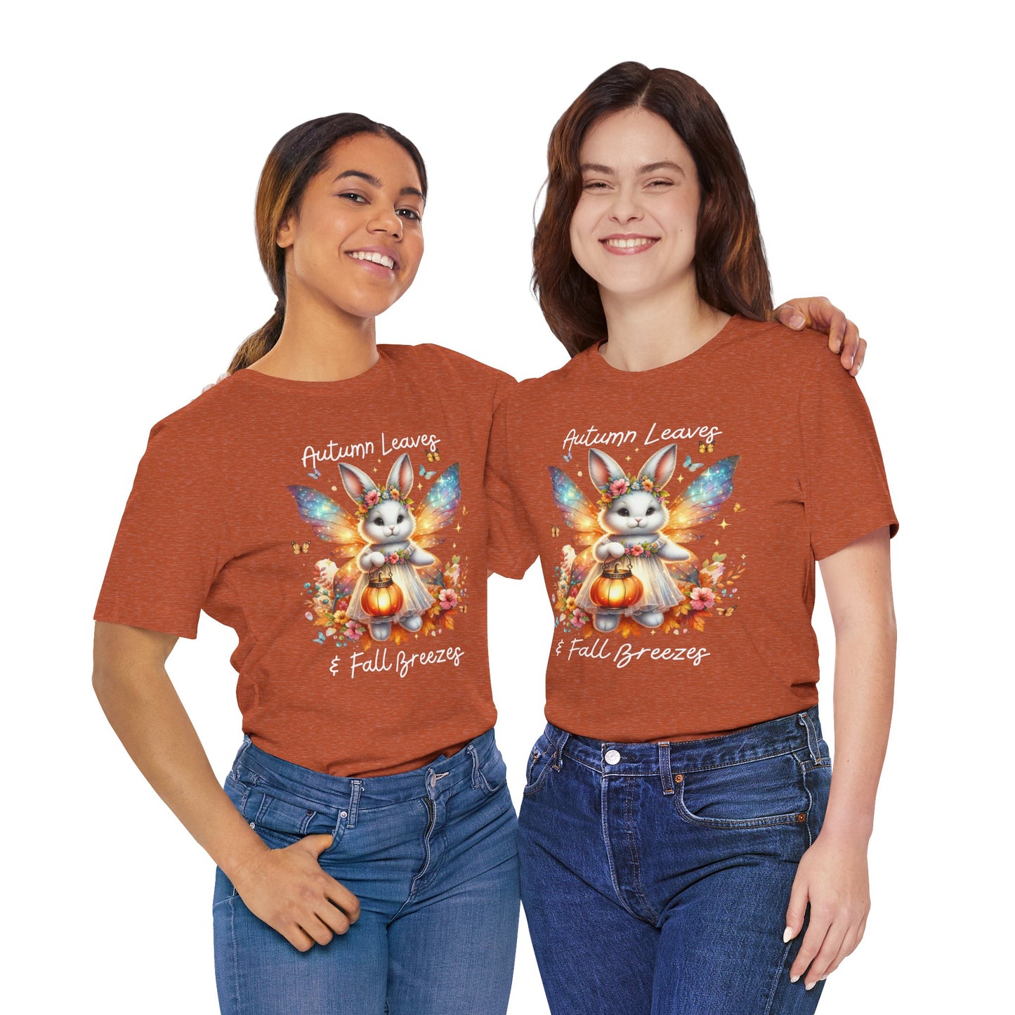 T-shirt - Autumn Leaves & Fall Breezes (01b)