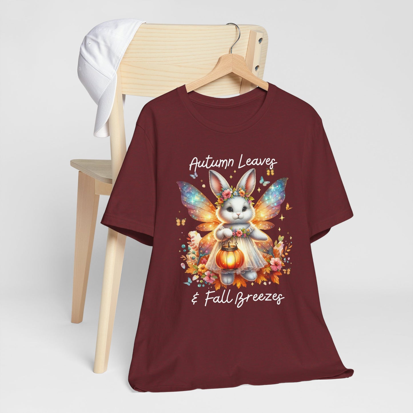 T-shirt - Autumn Leaves & Fall Breezes (01b)