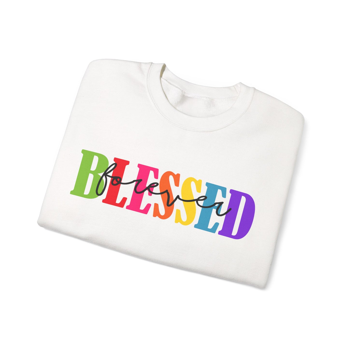 Sweatshirt - Faith - Blessed Forever (1)