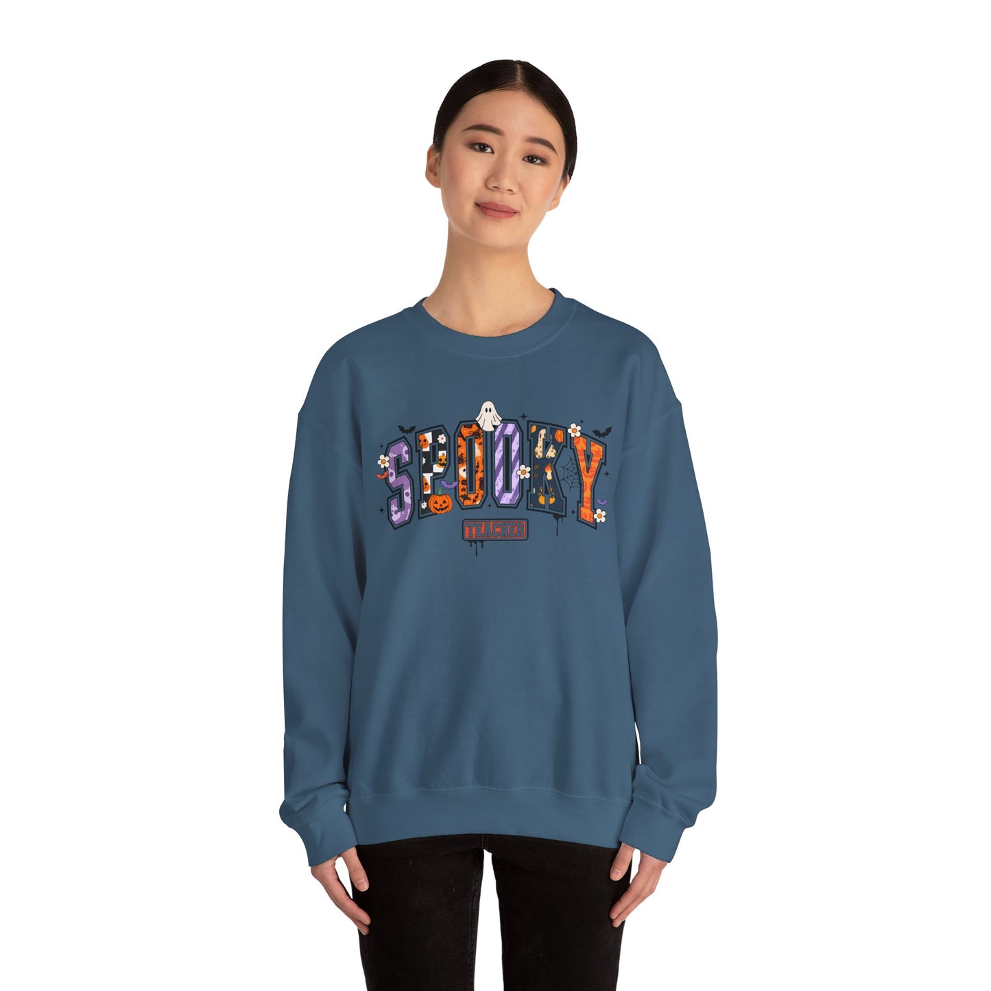 Sweatshirt - Teacher / Halloween - Spooky Teacher (1a)