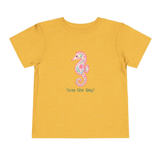Toddler Tee - Animal - Seas the Day Sea Horse (01)
