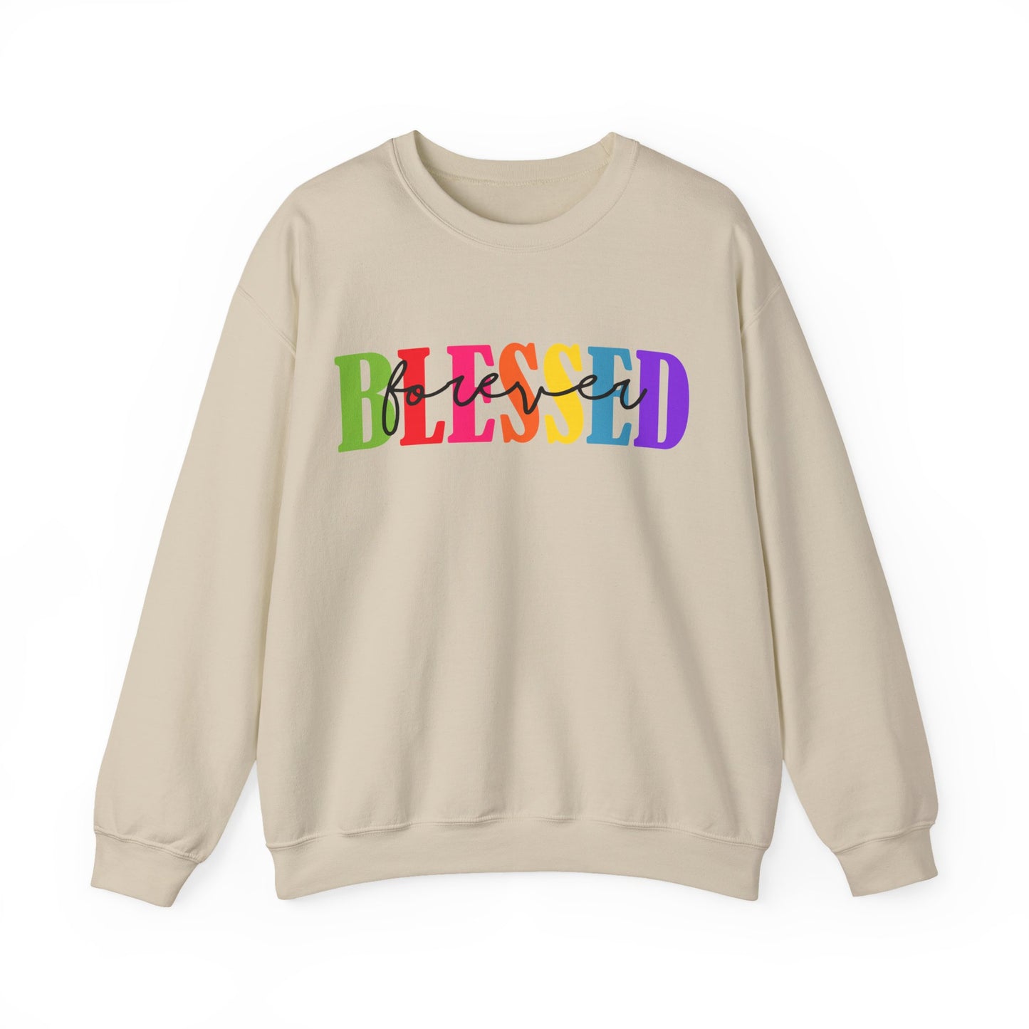 Sweatshirt - Faith - Blessed Forever (1)