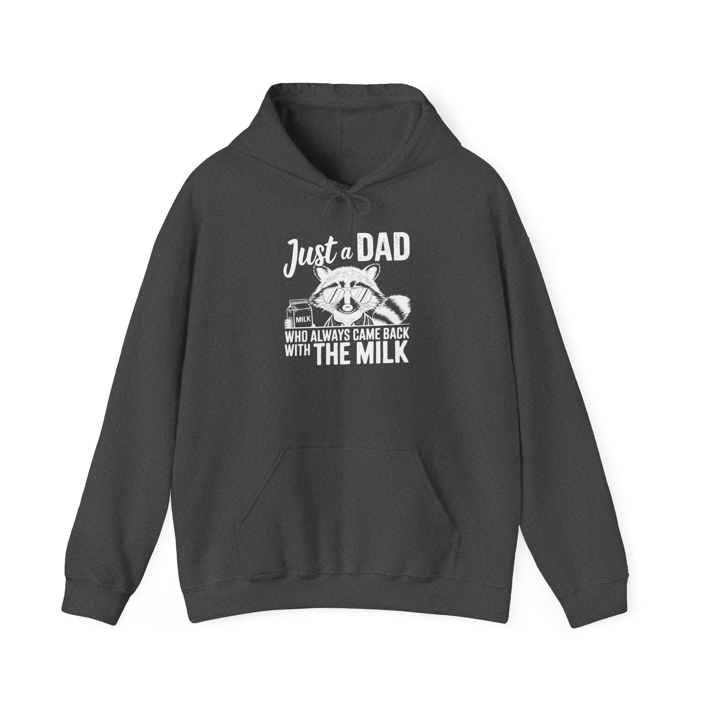 Hoodie - Dad - Just a Dad (1) - White Writing