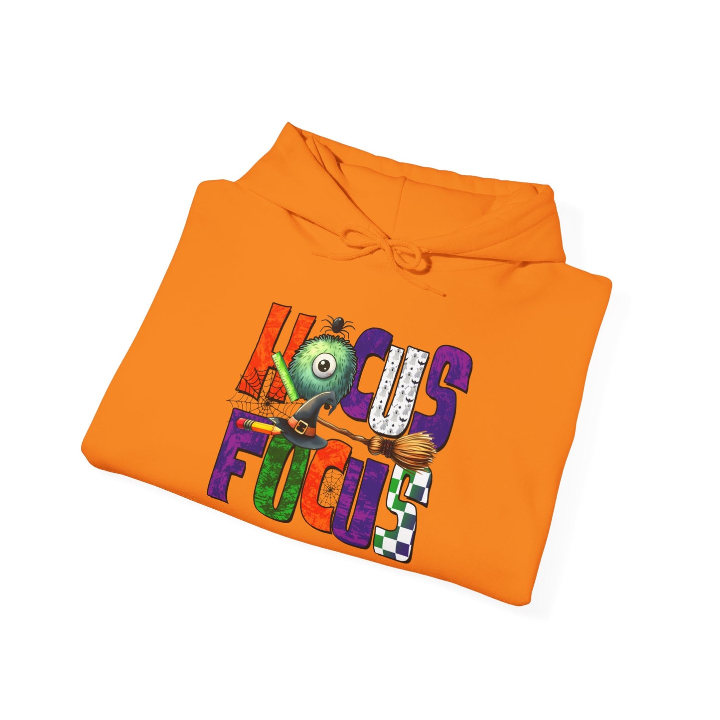 Heavy Blend Hoodie - Teacher/Halloween - Hocus Focus (01a)