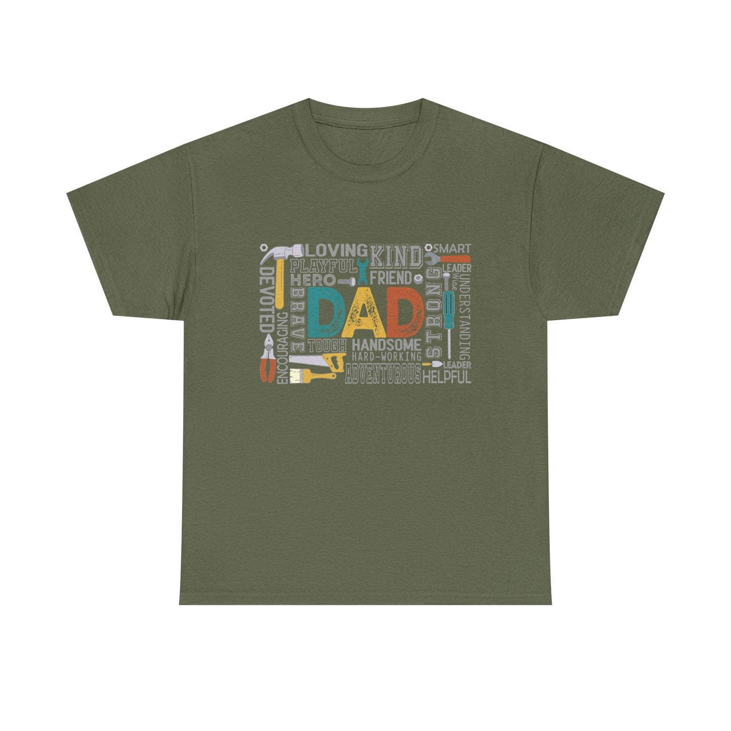 T-Shirt - Dad - Handyman Dad (1) - Light Writing