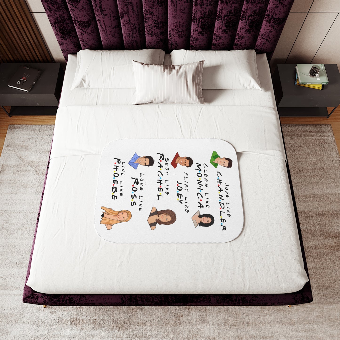 Sherpa Blanket - Friends Inspired