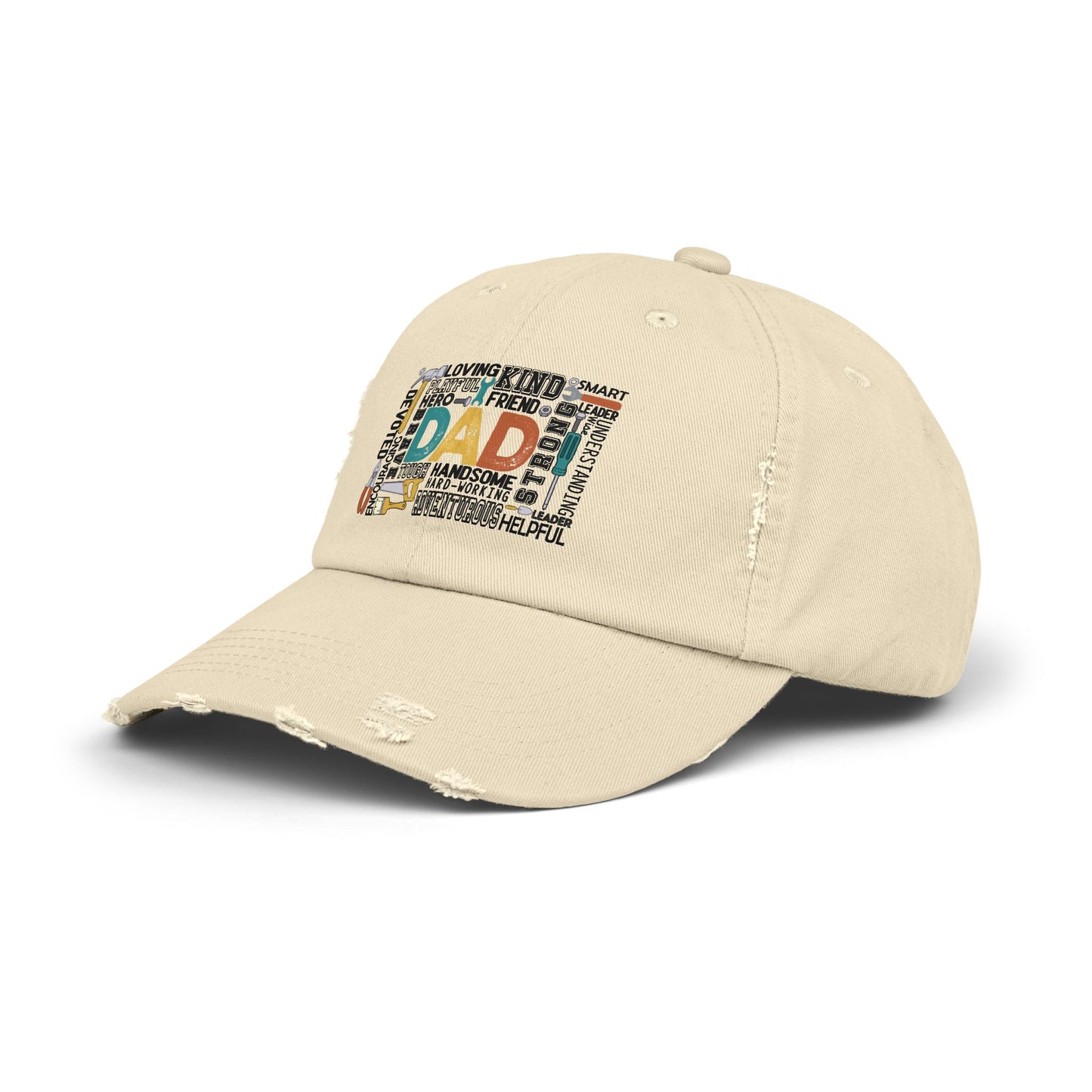 Distressed Cap - Dad - Handyman Dad (1)