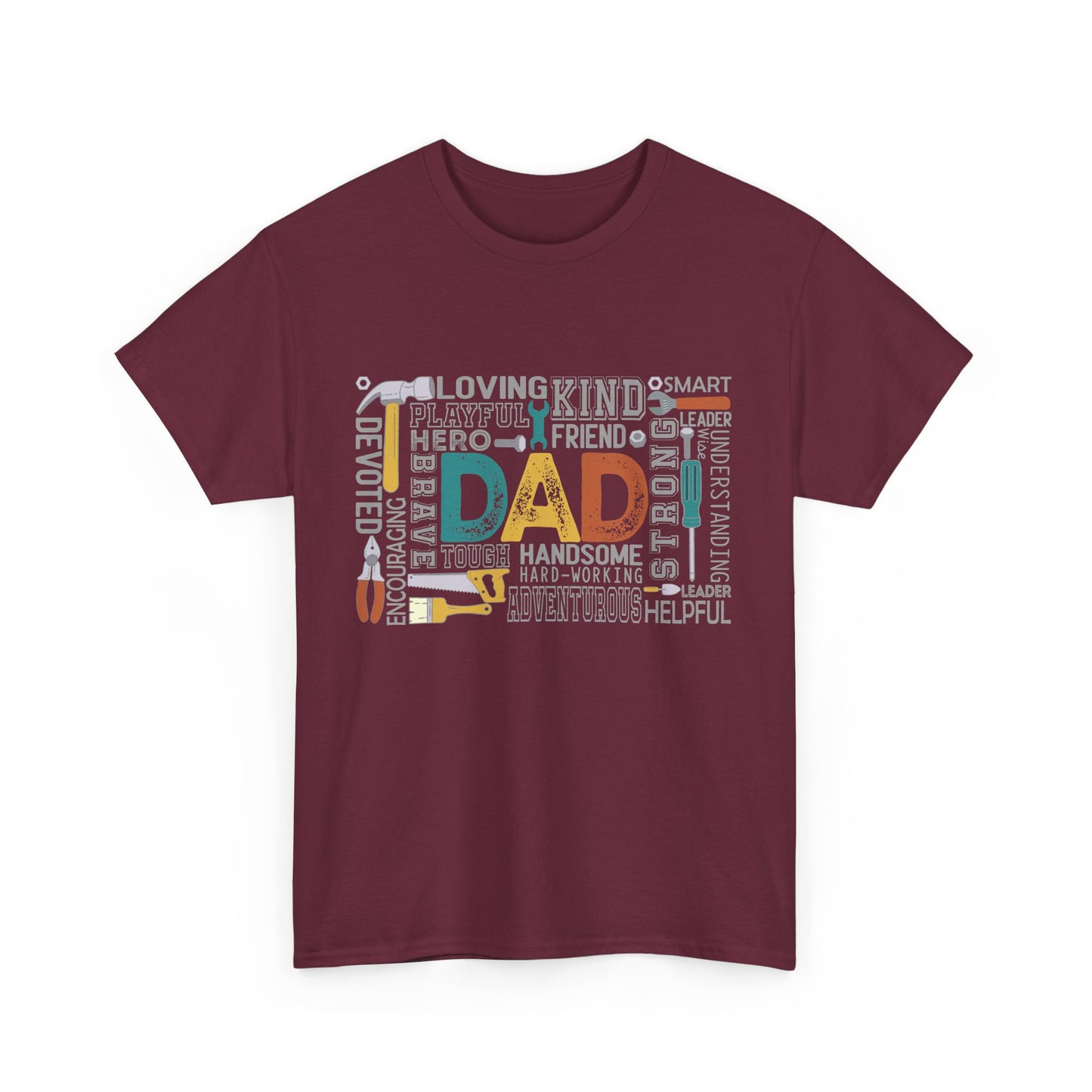 T-Shirt - Dad - Handyman Dad (1) - Light Writing