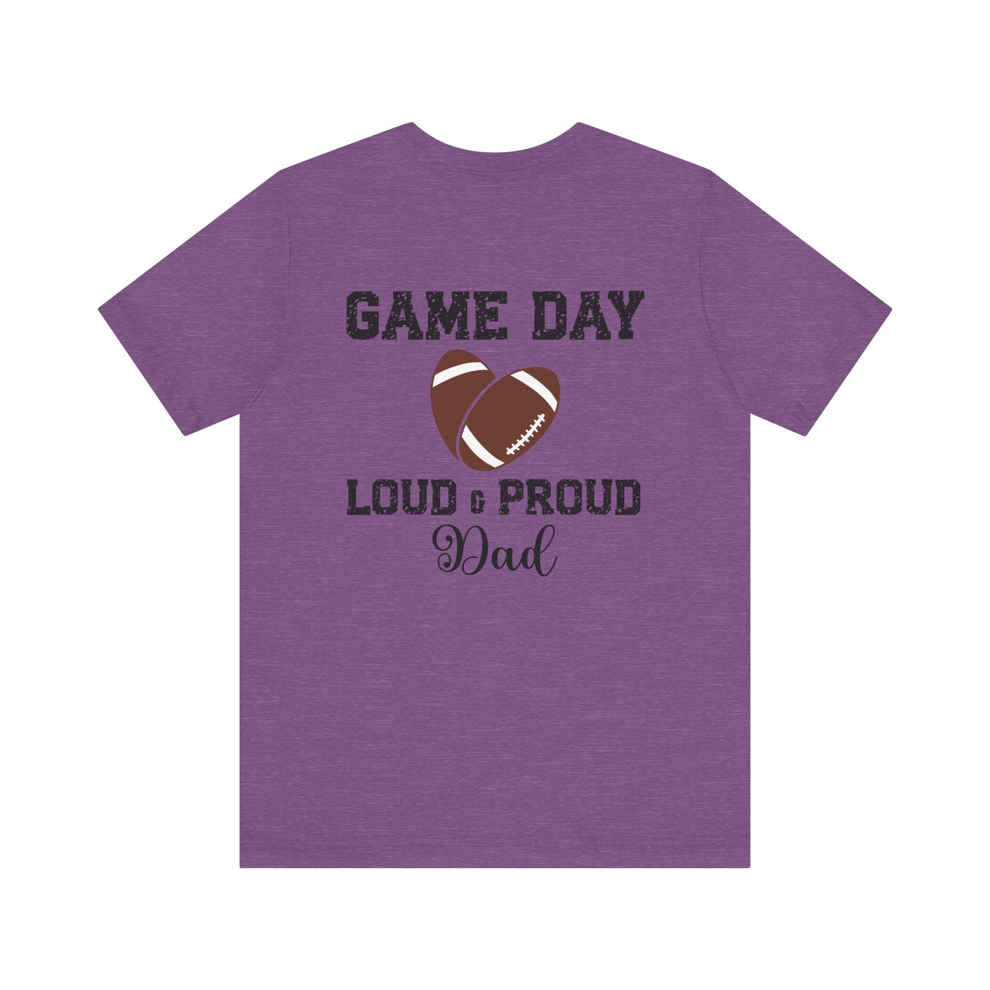 T-shirt - Football - Loud & Proud Dad (01a)