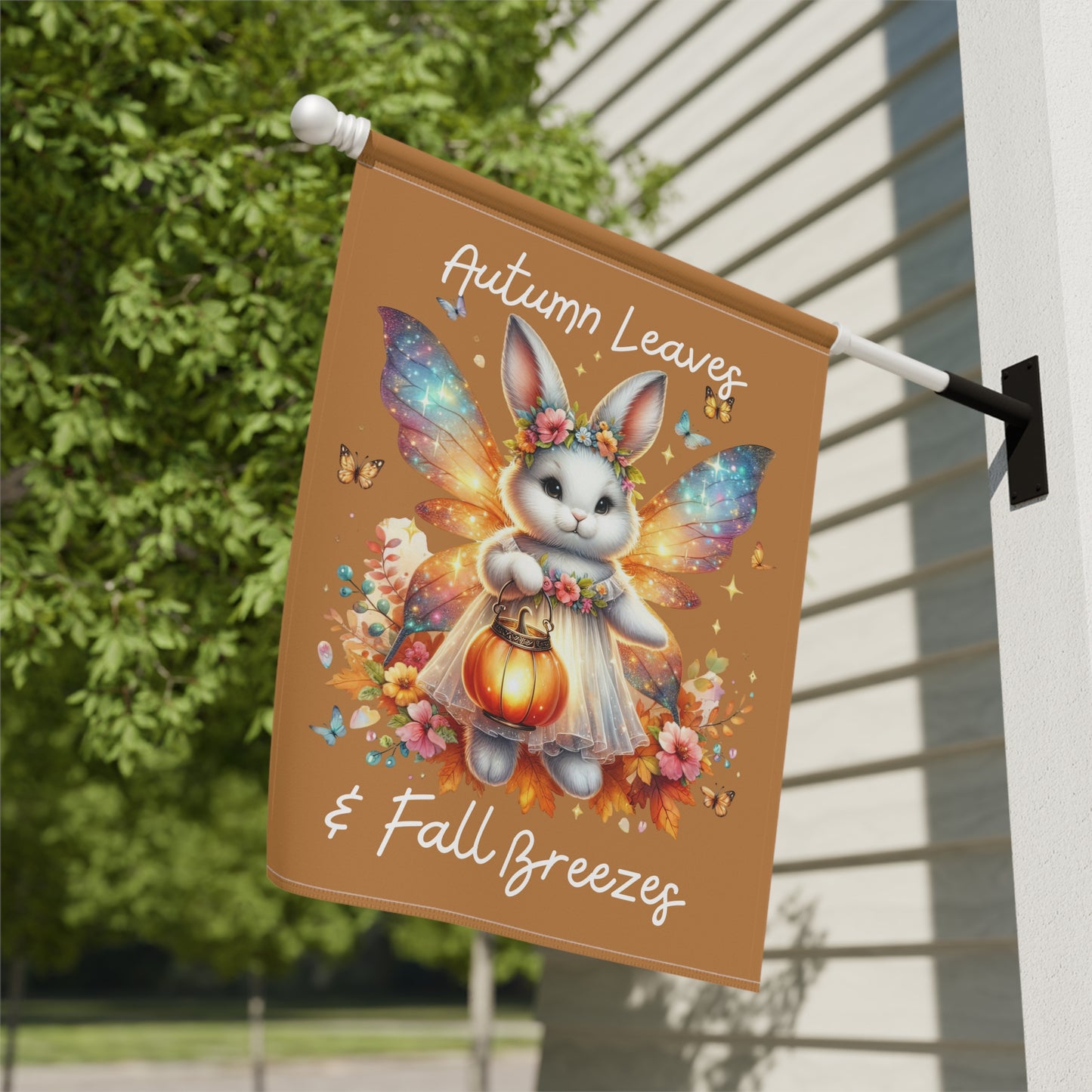 Garden Flag - Autumn - Autumn Leaves & Fall Breezes (01b)