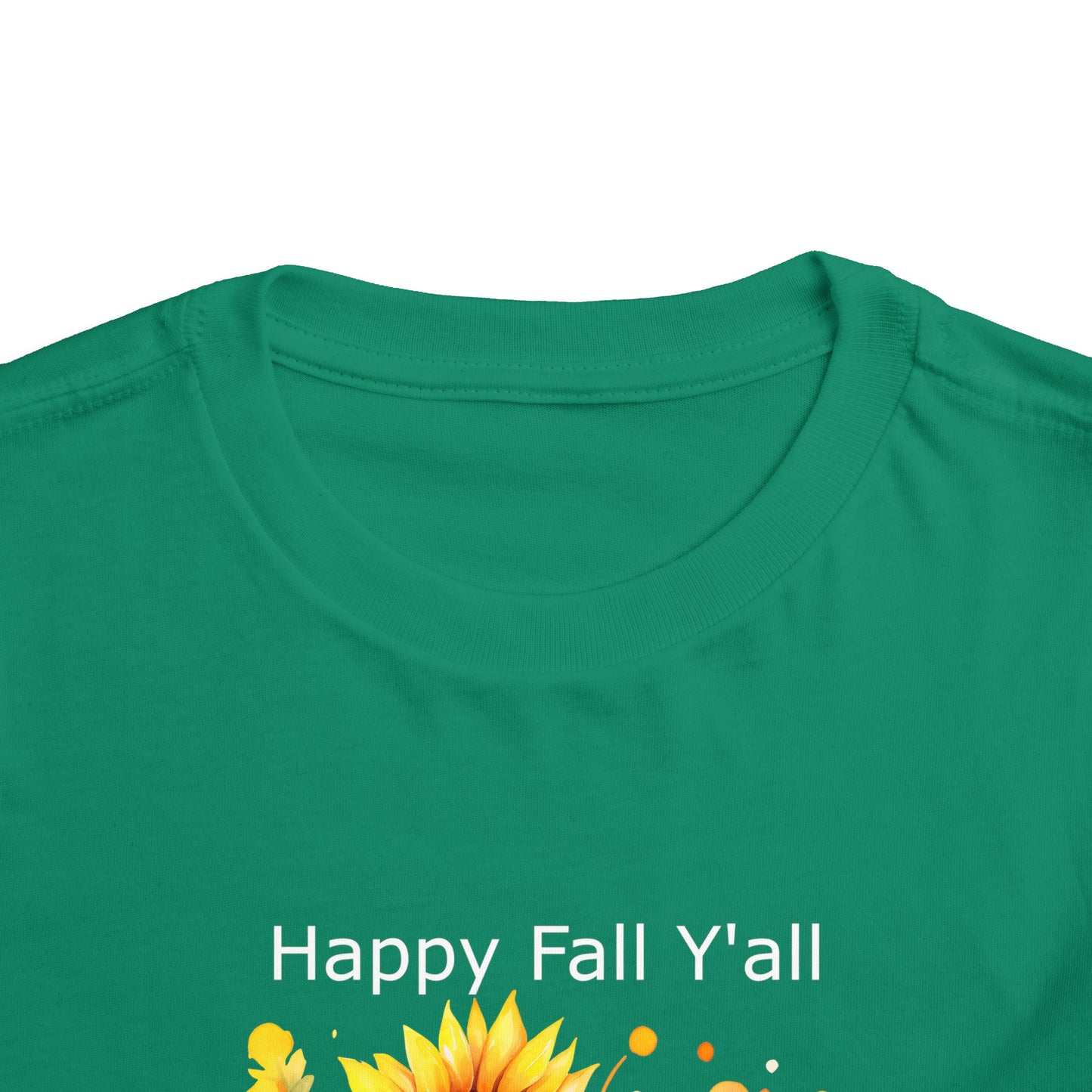Toddler Tee - Autumn - Happy Fall Y'All (01)
