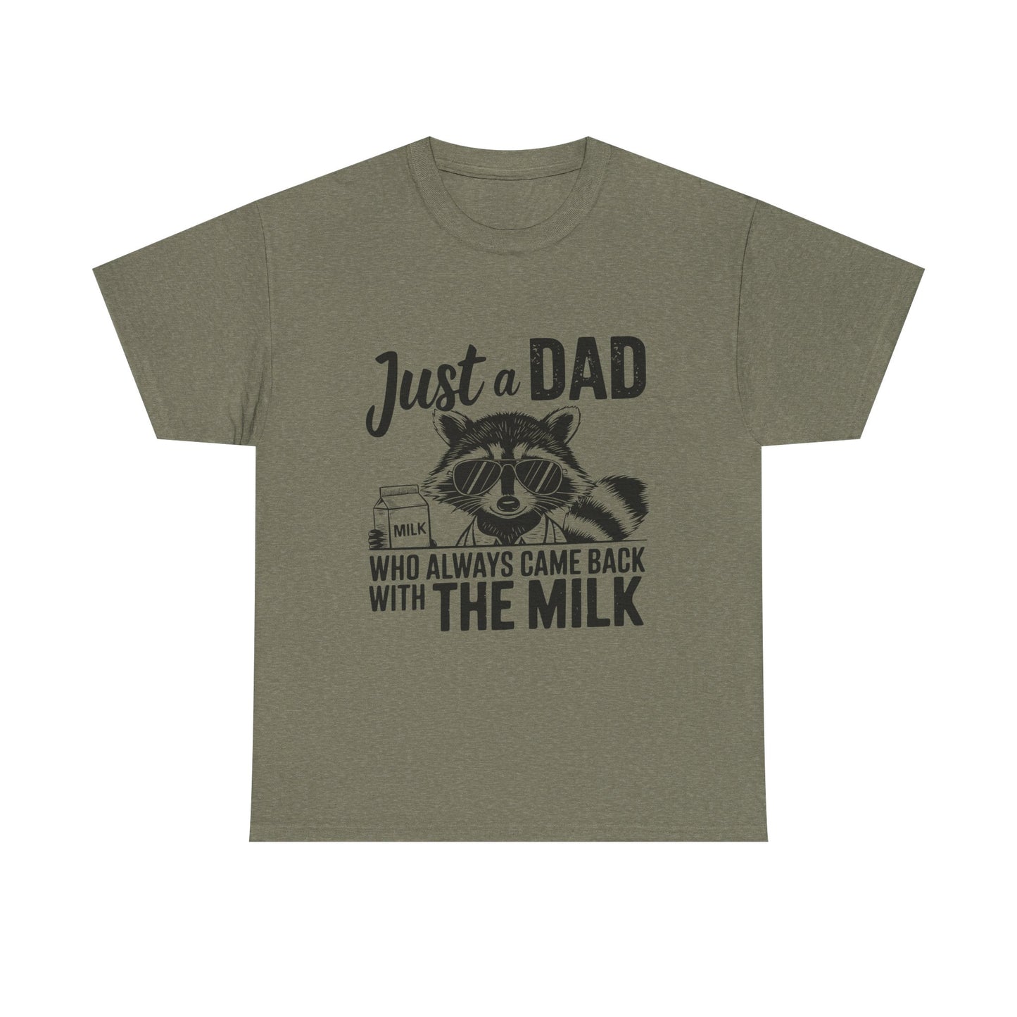 T-Shirt - Dad / Funny - Just a Dad (1) - Black Writing