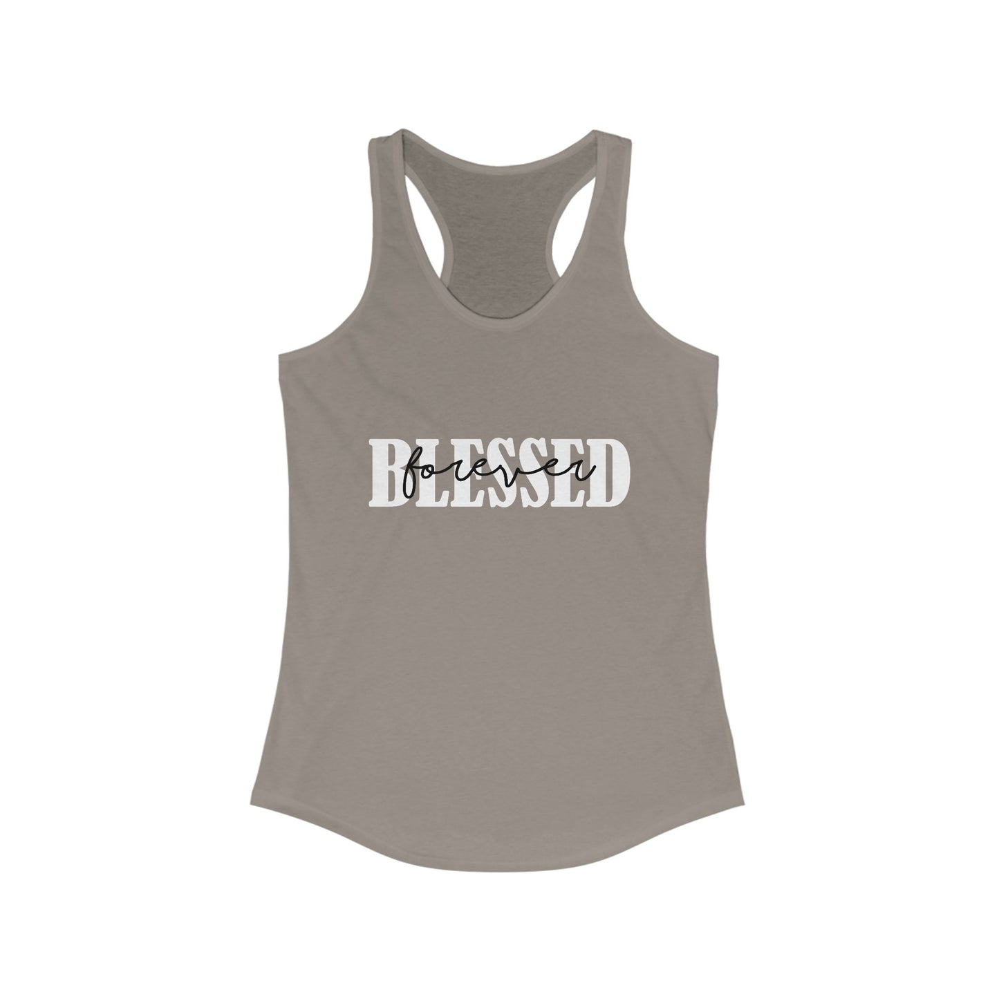 Female Tank Top - Faith - Blessed Forever (1b) - Razor Back