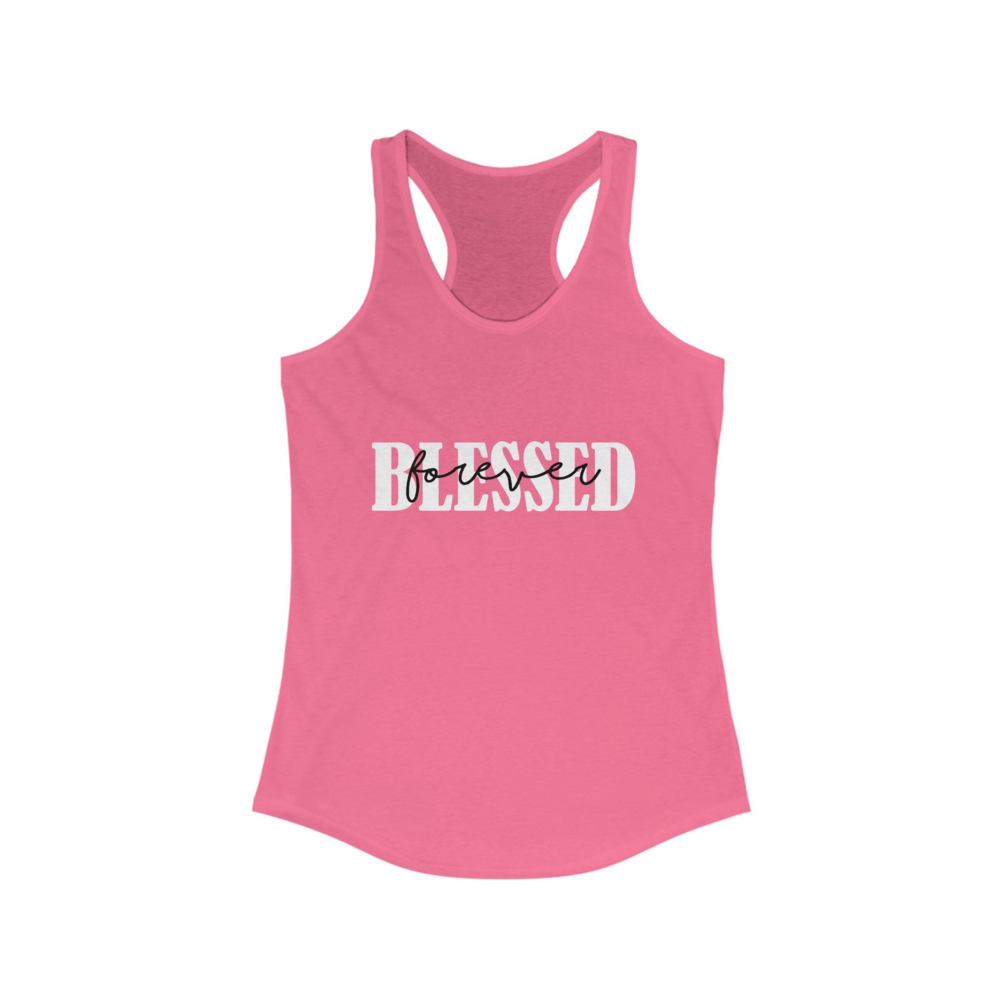 Female Tank Top - Faith - Blessed Forever (1b) - Razor Back