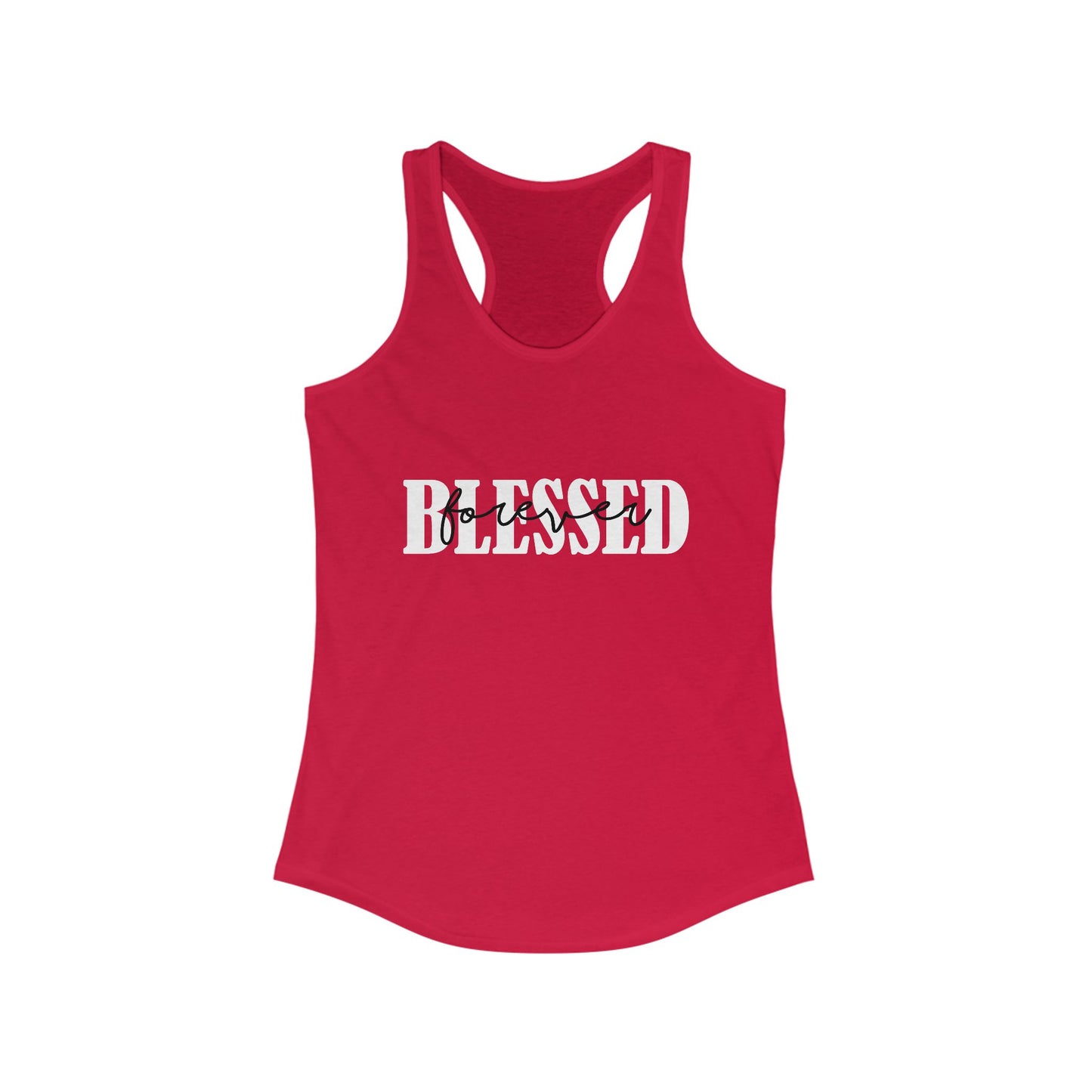 Female Tank Top - Faith - Blessed Forever (1b) - Razor Back