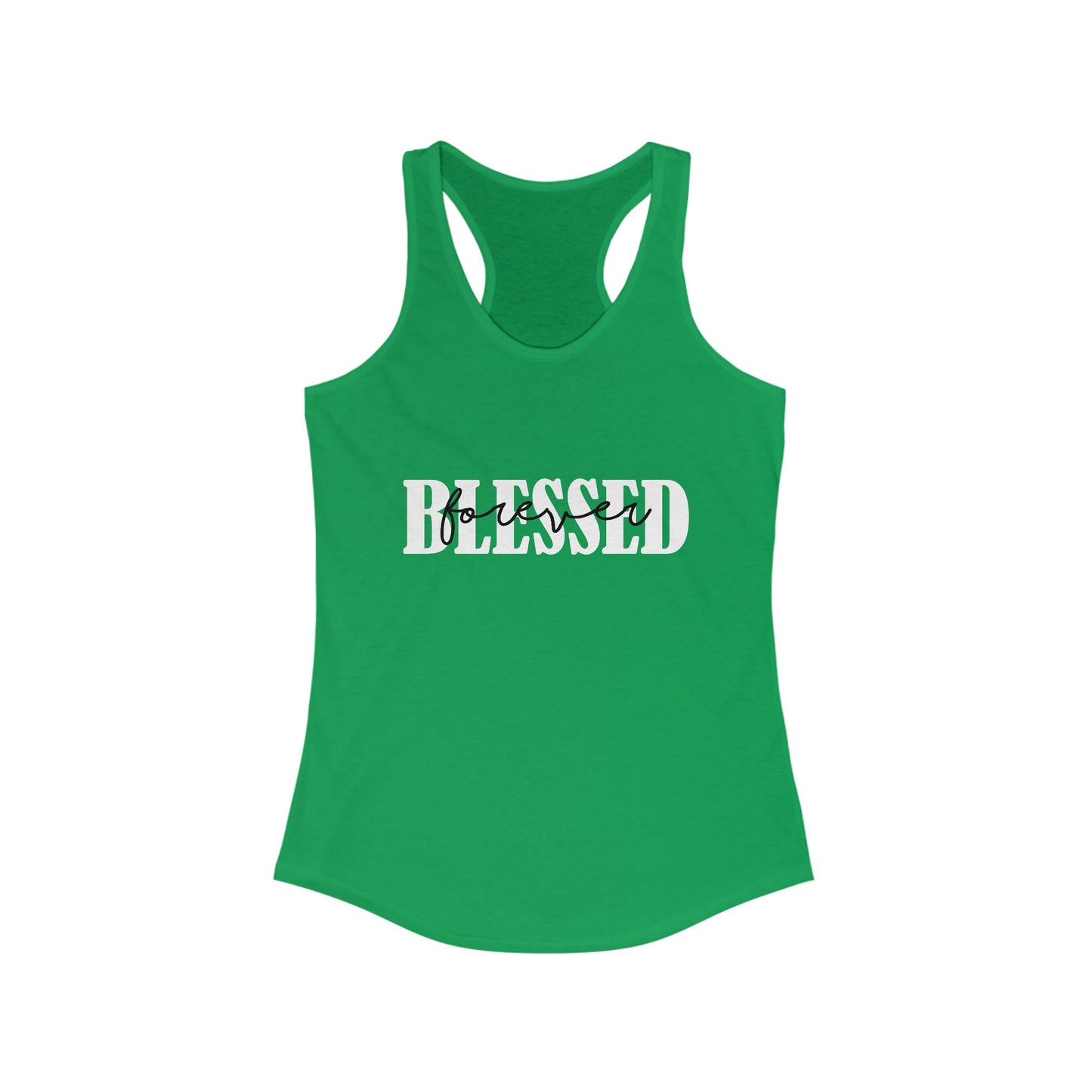 Female Tank Top - Faith - Blessed Forever (1b) - Razor Back
