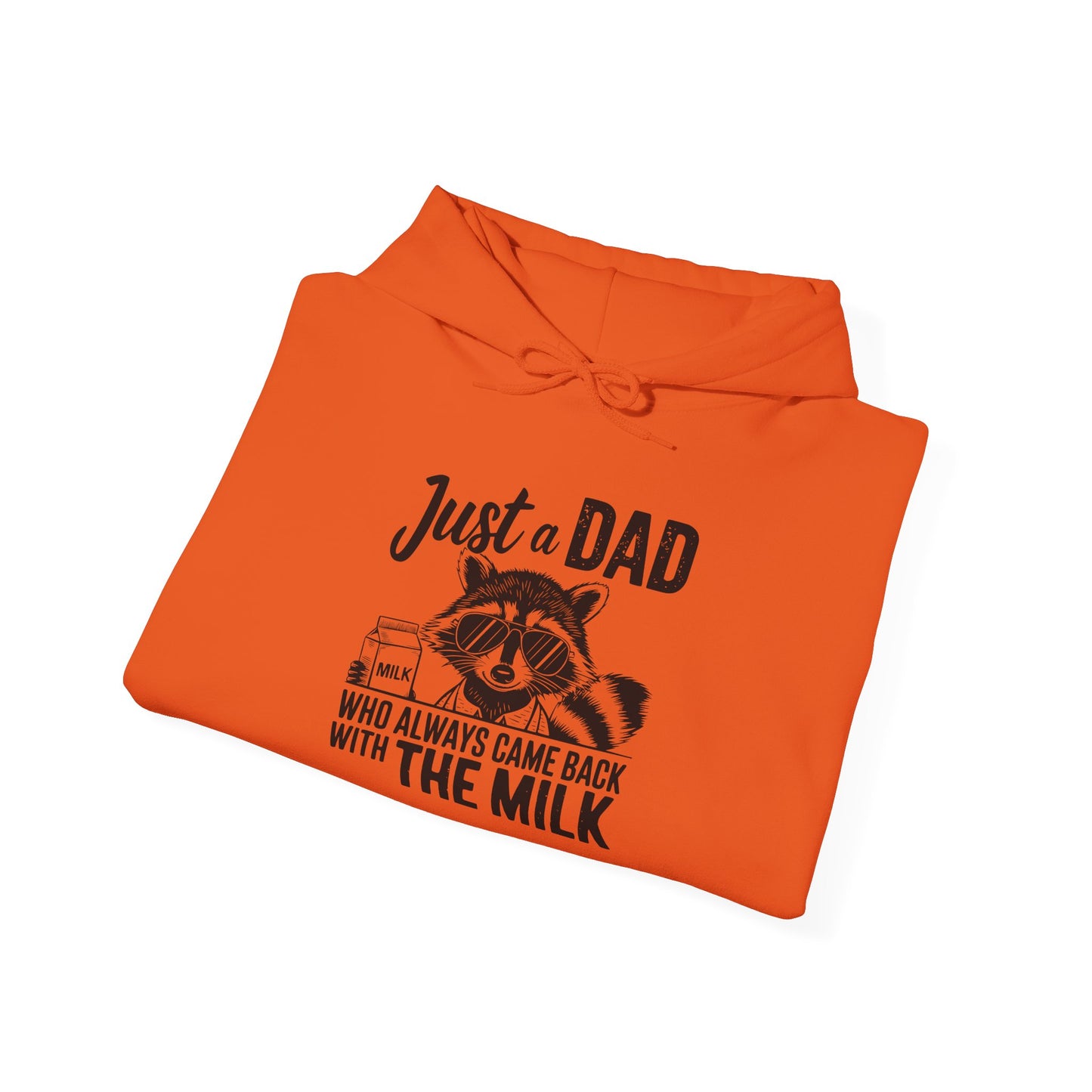 Hoodie - Dad / Funny - Just a Dad (1) - Black Writing