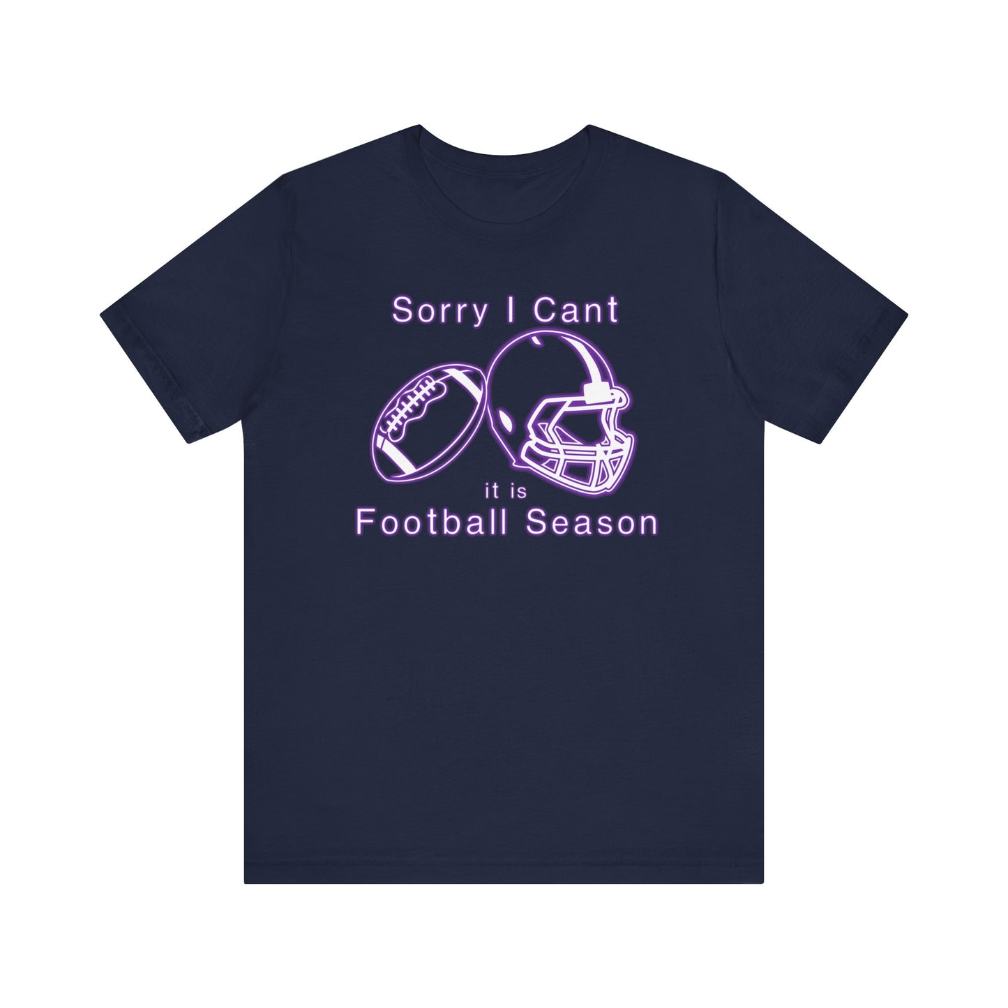 T-shirt - Football - Sorry I Cant (01c)