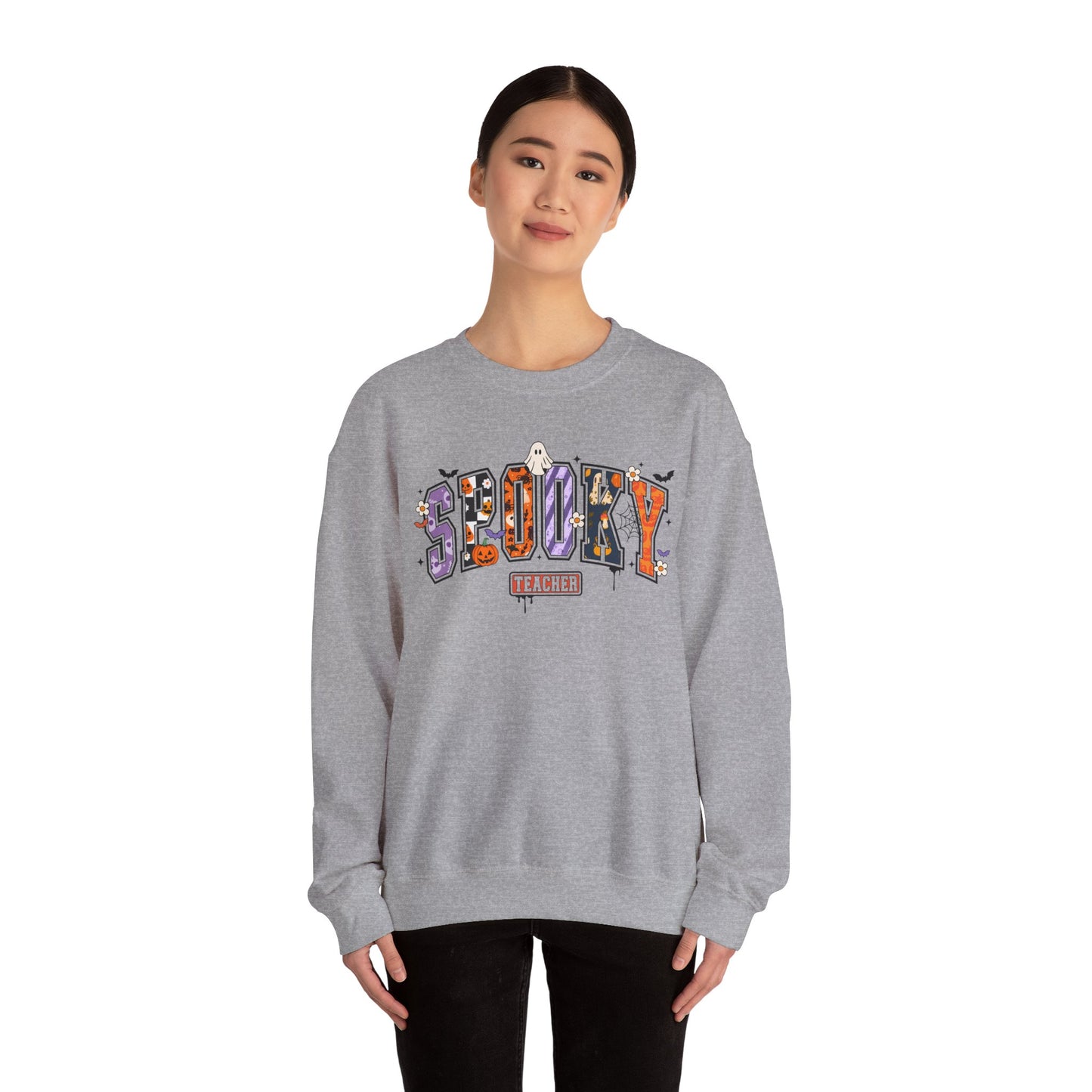 Sweatshirt - Teacher / Halloween - Spooky Teacher (1a)