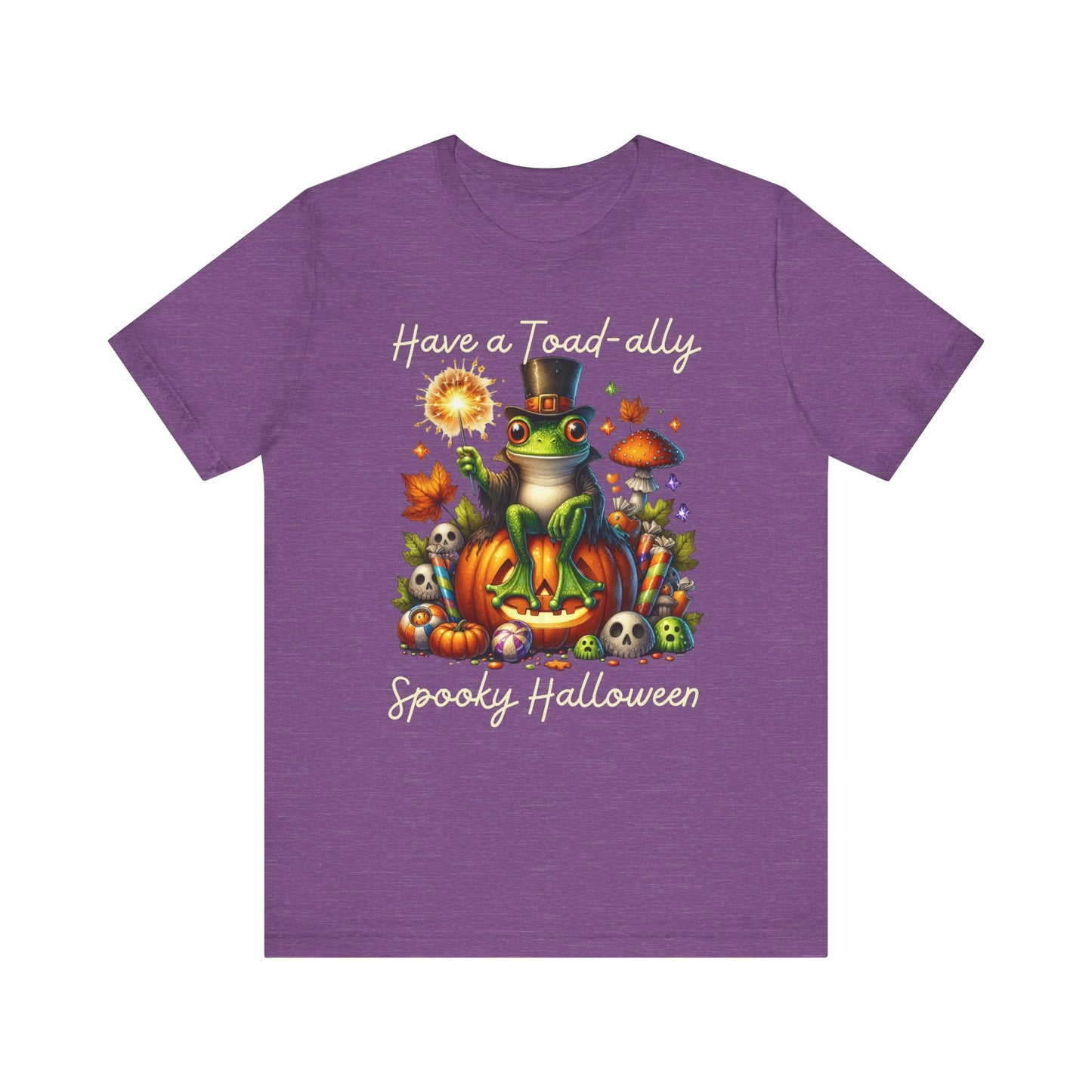 T-shirt - Halloween - Toad-ally Spooky Halloween (01b)