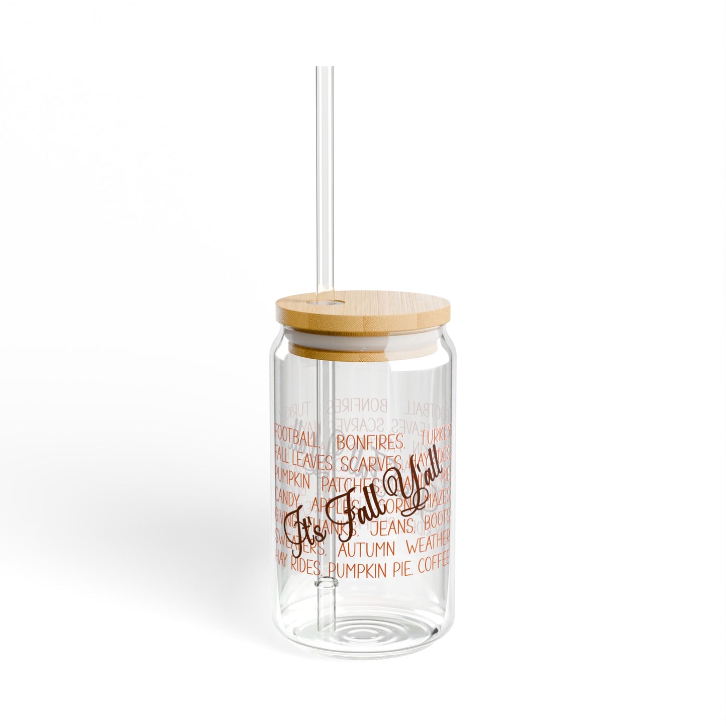Sipper Glass - Autumn - It's Fall Y'all (1b)