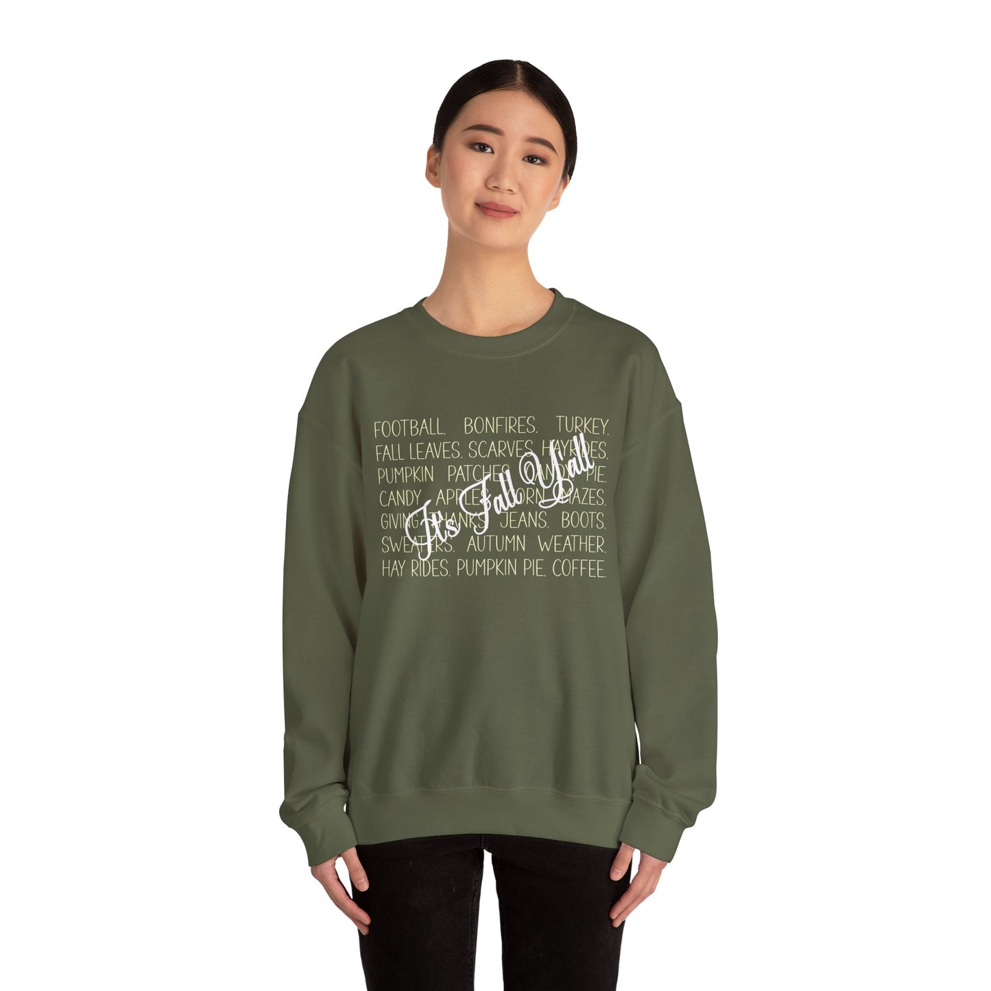 Sweatshirt - Autumn - It's Fall Y'all (1a)