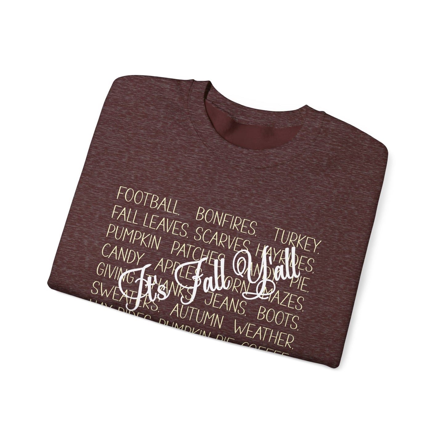 Sweatshirt - Autumn - It's Fall Y'all (1a)