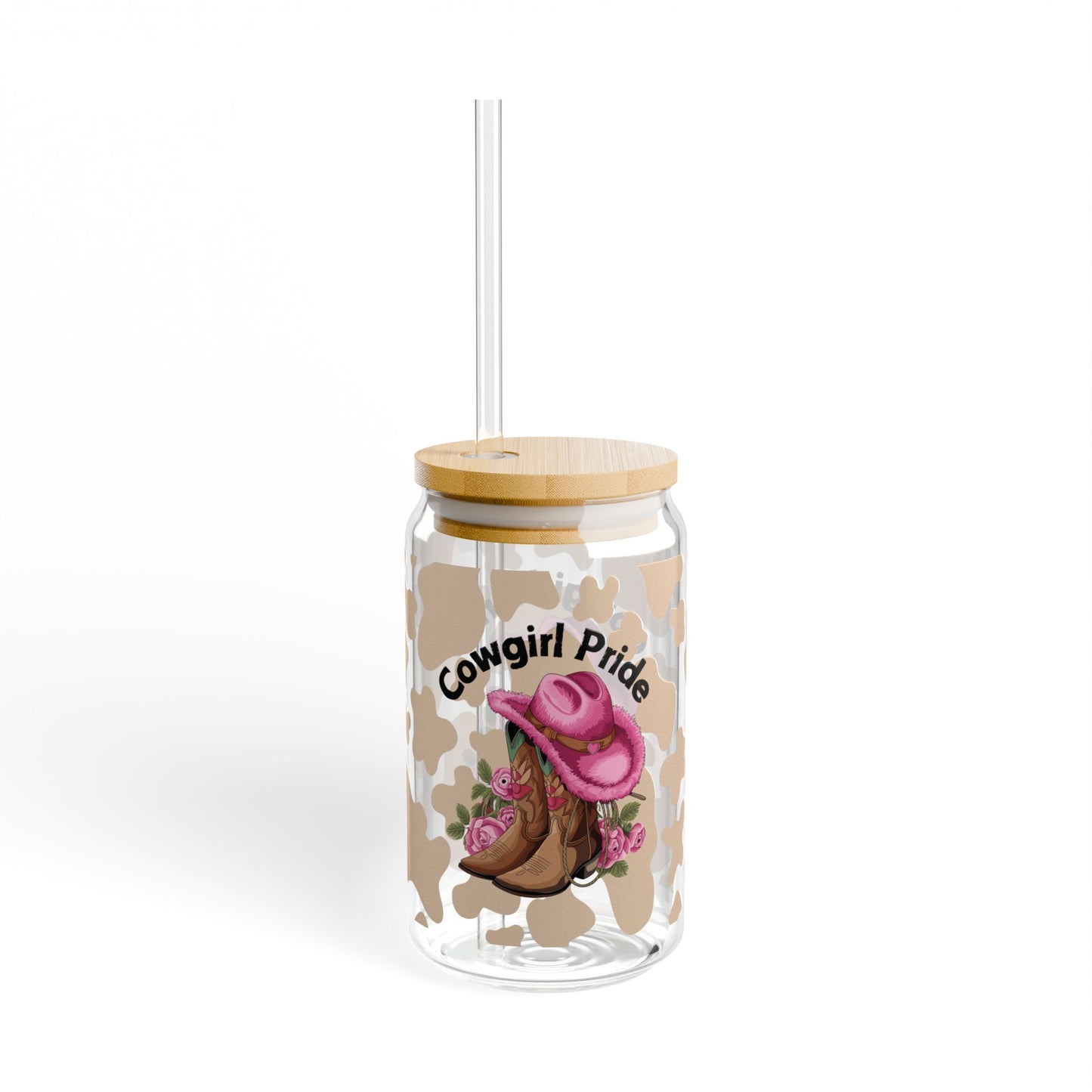 Sipper Glass - Cowgirl Pride (1)