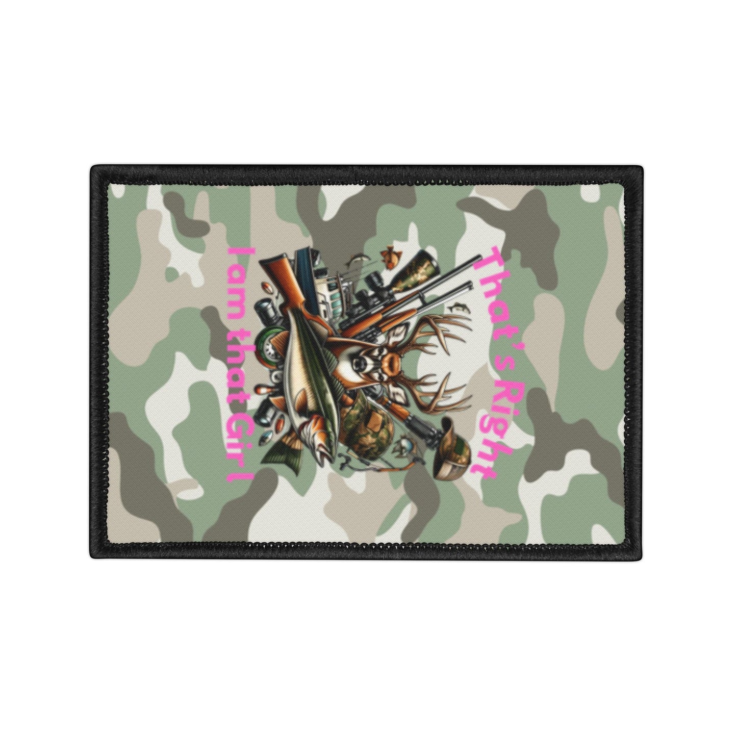 Iron-On Patch - Hunter - I am that Girl (1)