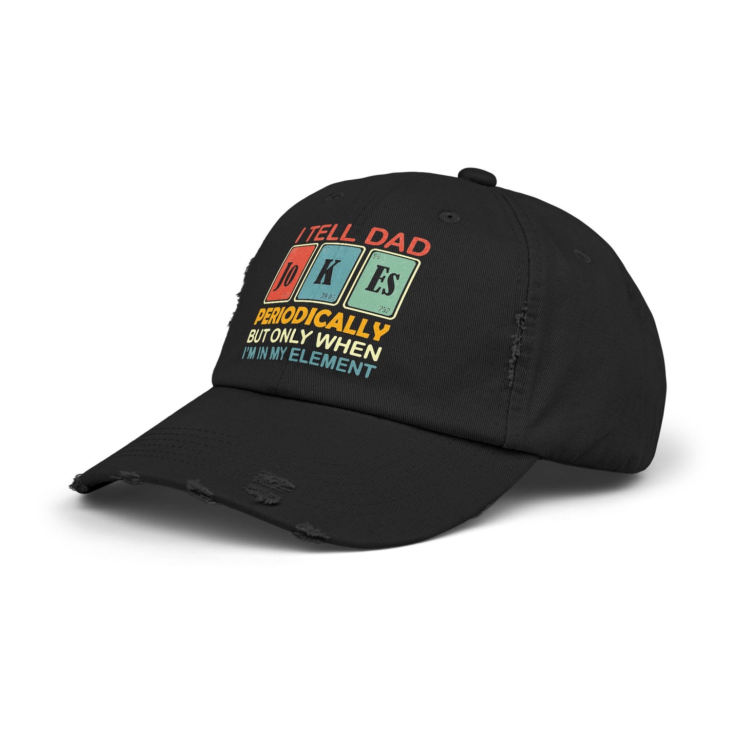 Distressed Cap - Dad / Funny - Dad Jokes (1)
