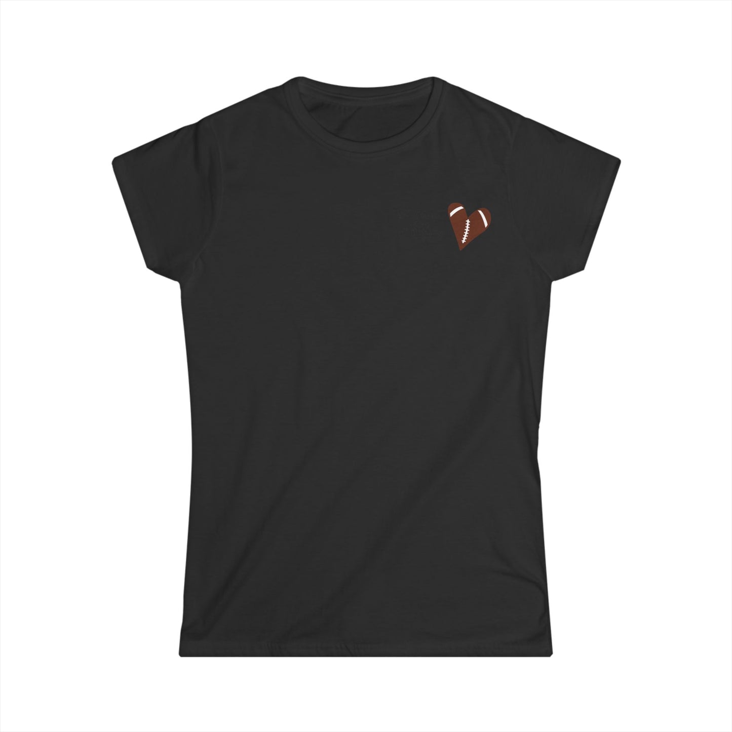 Female T-Shirt - Football - Loud & Proud Mom (01a)