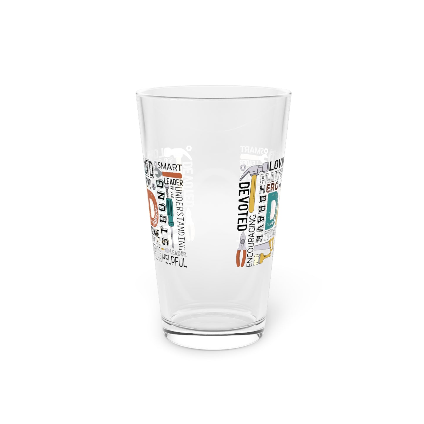 Pint Glass, 16oz - Dad - Handyman Dad (1)
