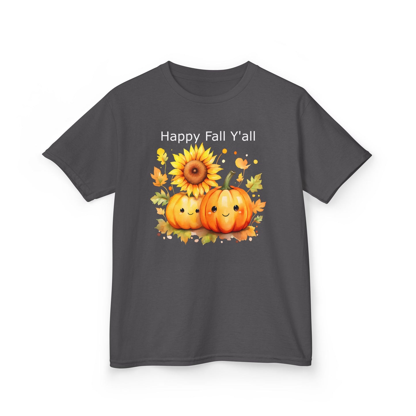 Child Tee - Autumn - Happy Fall Y'All (01)