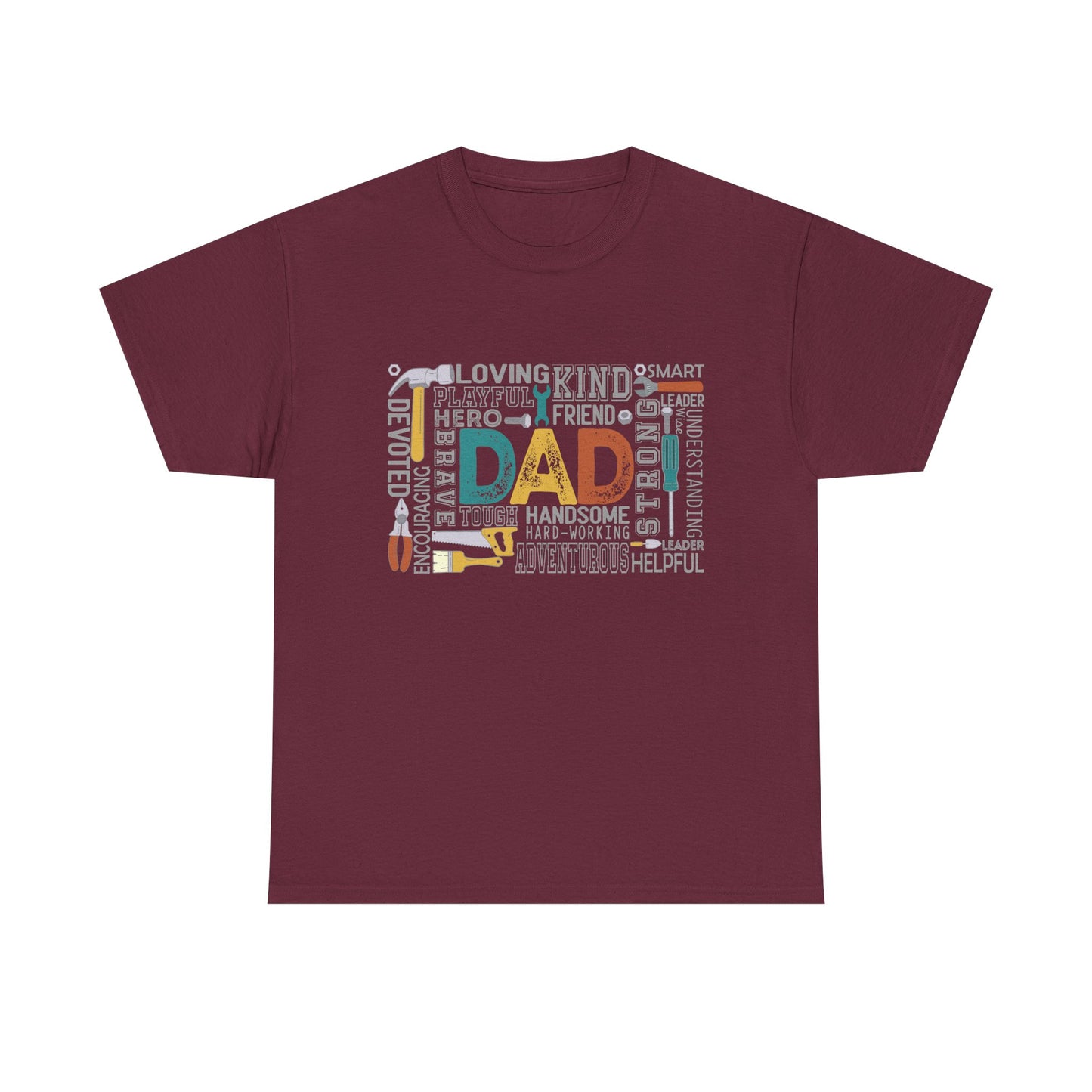 T-Shirt - Dad - Handyman Dad (1) - Light Writing