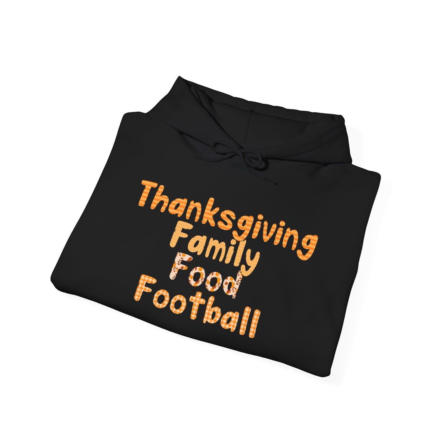 Heavy Blend Hoodie - Thanksgiving - Family Food Football (1a)