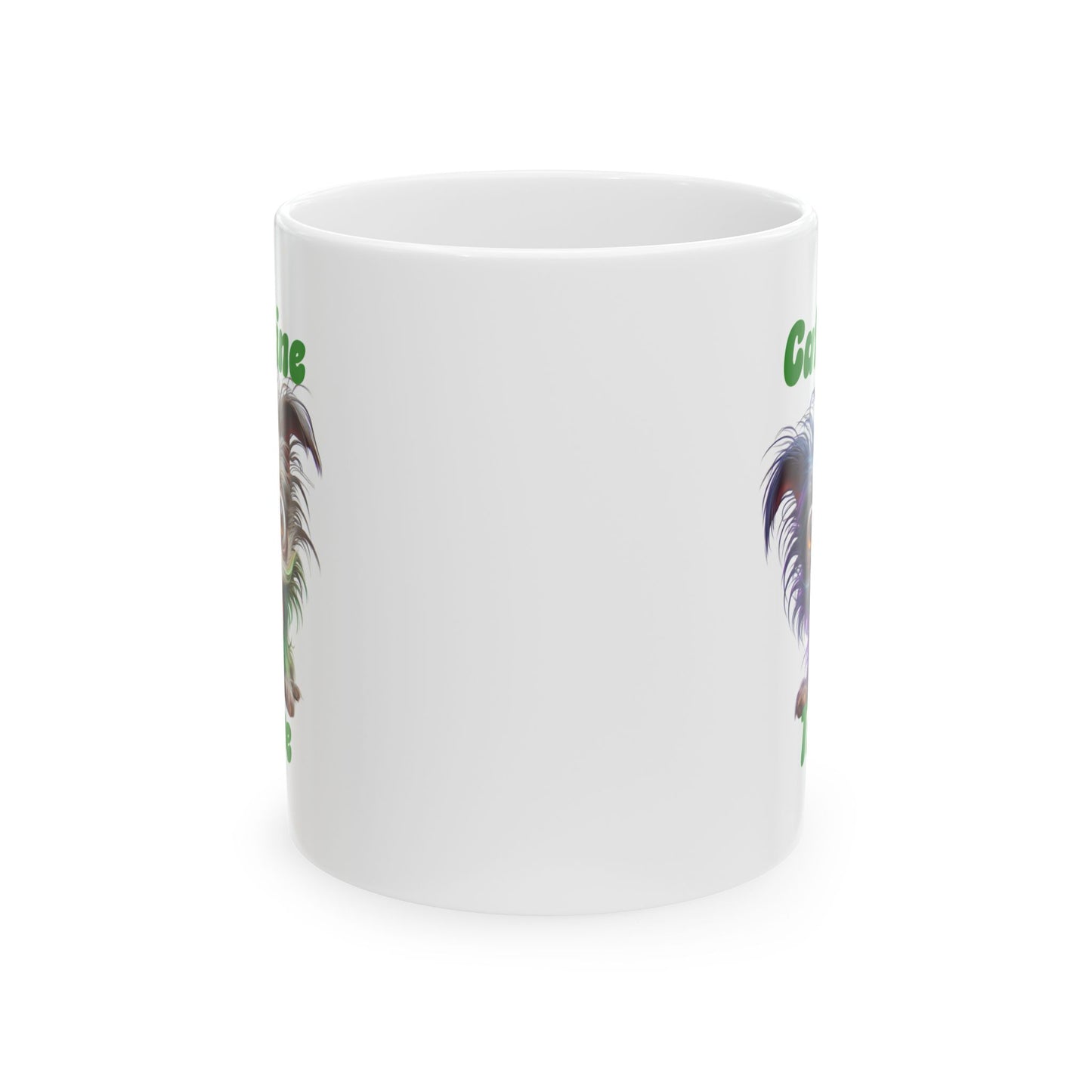 Ceramic Mug - Caffeine Time with dog (3)