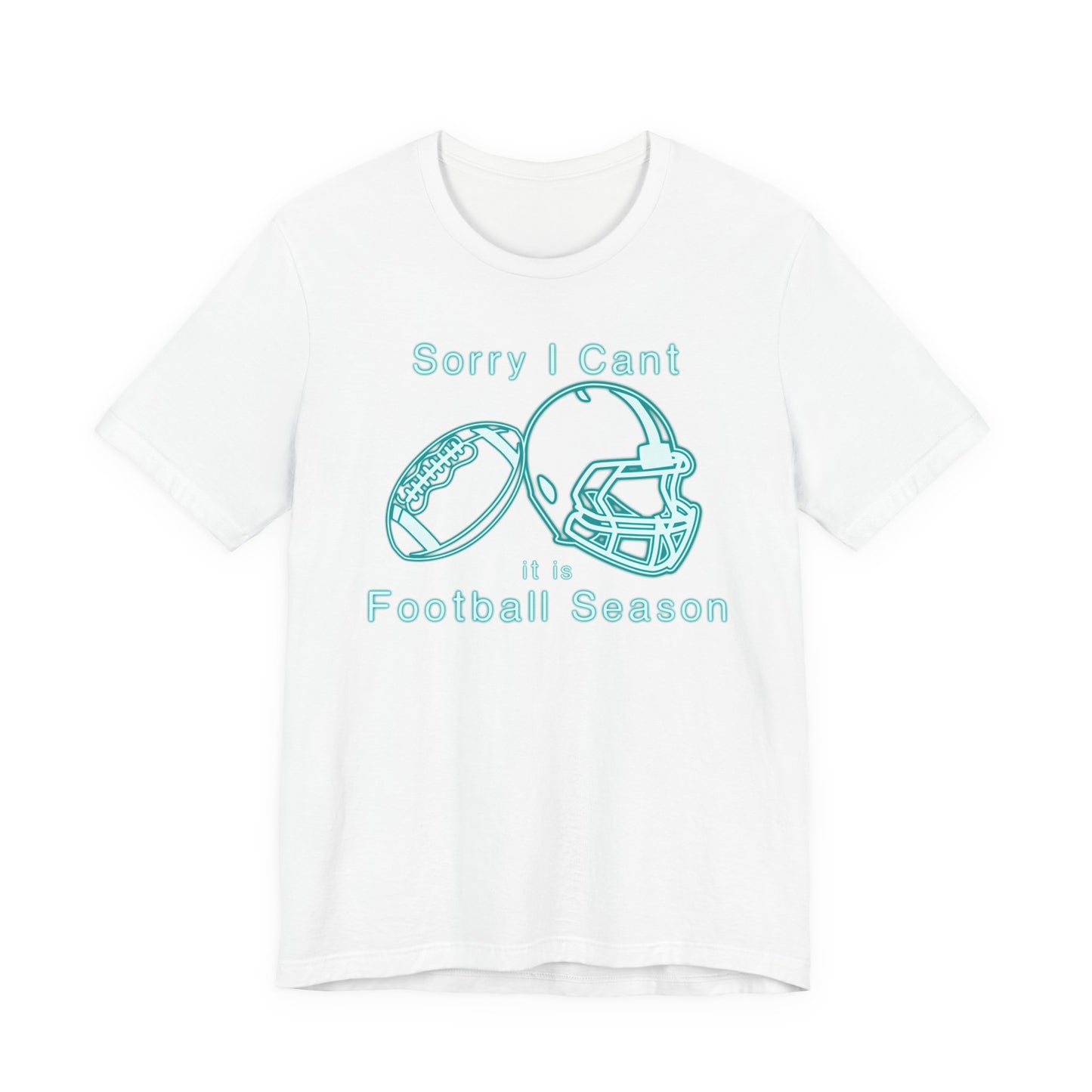 T-shirt - Football - Sorry I Cant (01b)