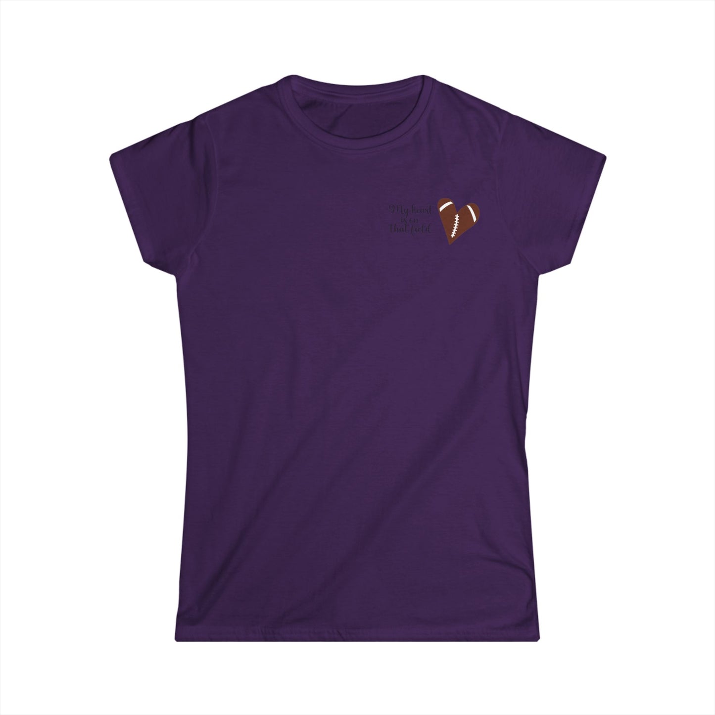 Female T-Shirt - Football - Loud & Proud Mom (01a)