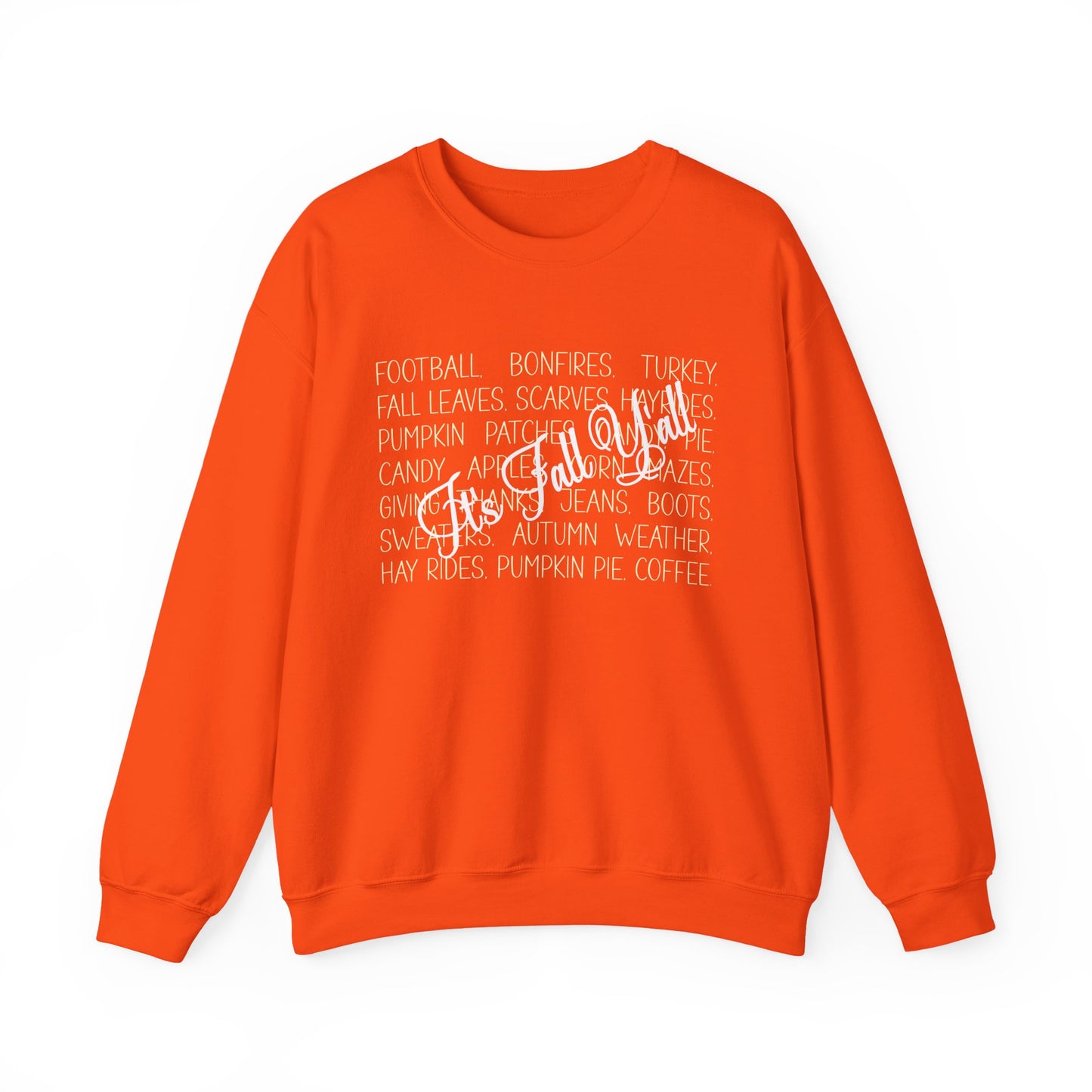 Sweatshirt - Autumn - It's Fall Y'all (1a)