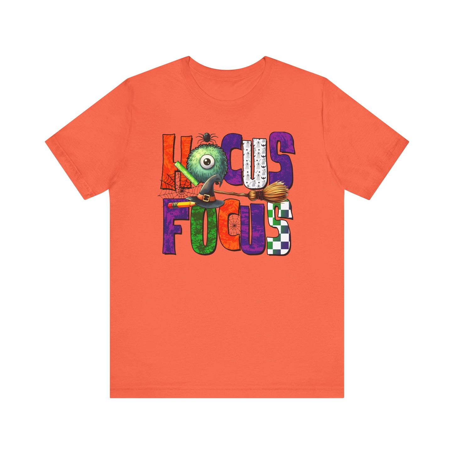 T-Shirt - Teacher / Halloween - Hocus Focus (01a)