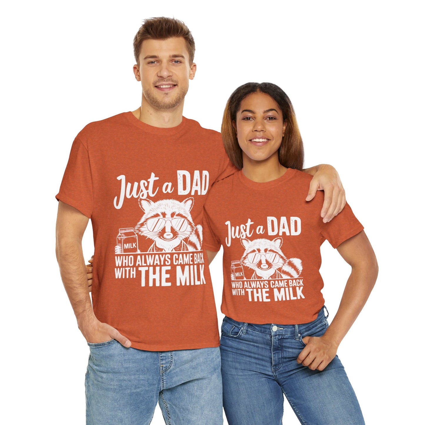 T-Shirt - Dad / Funny - Just a Dad (1) - White Writing