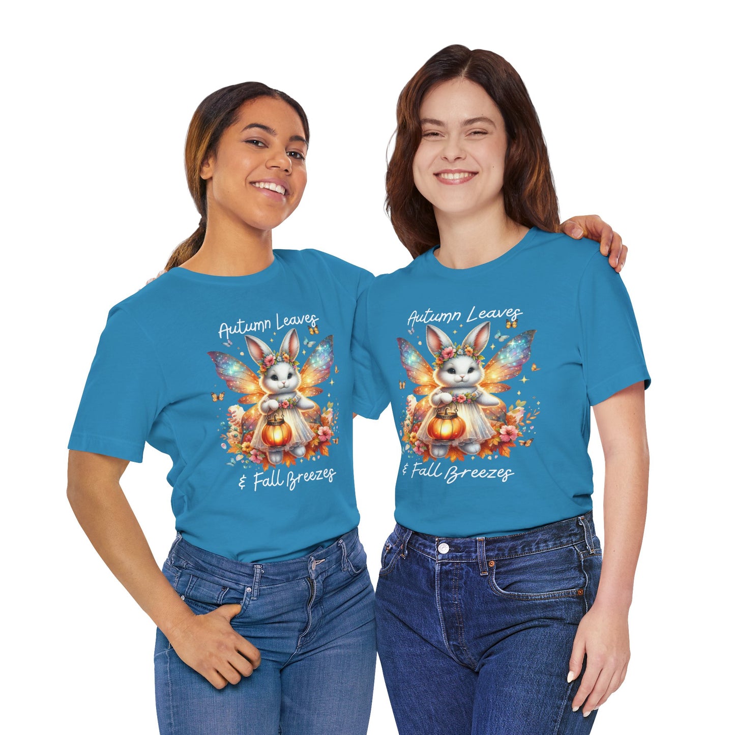 T-shirt - Autumn Leaves & Fall Breezes (01b)